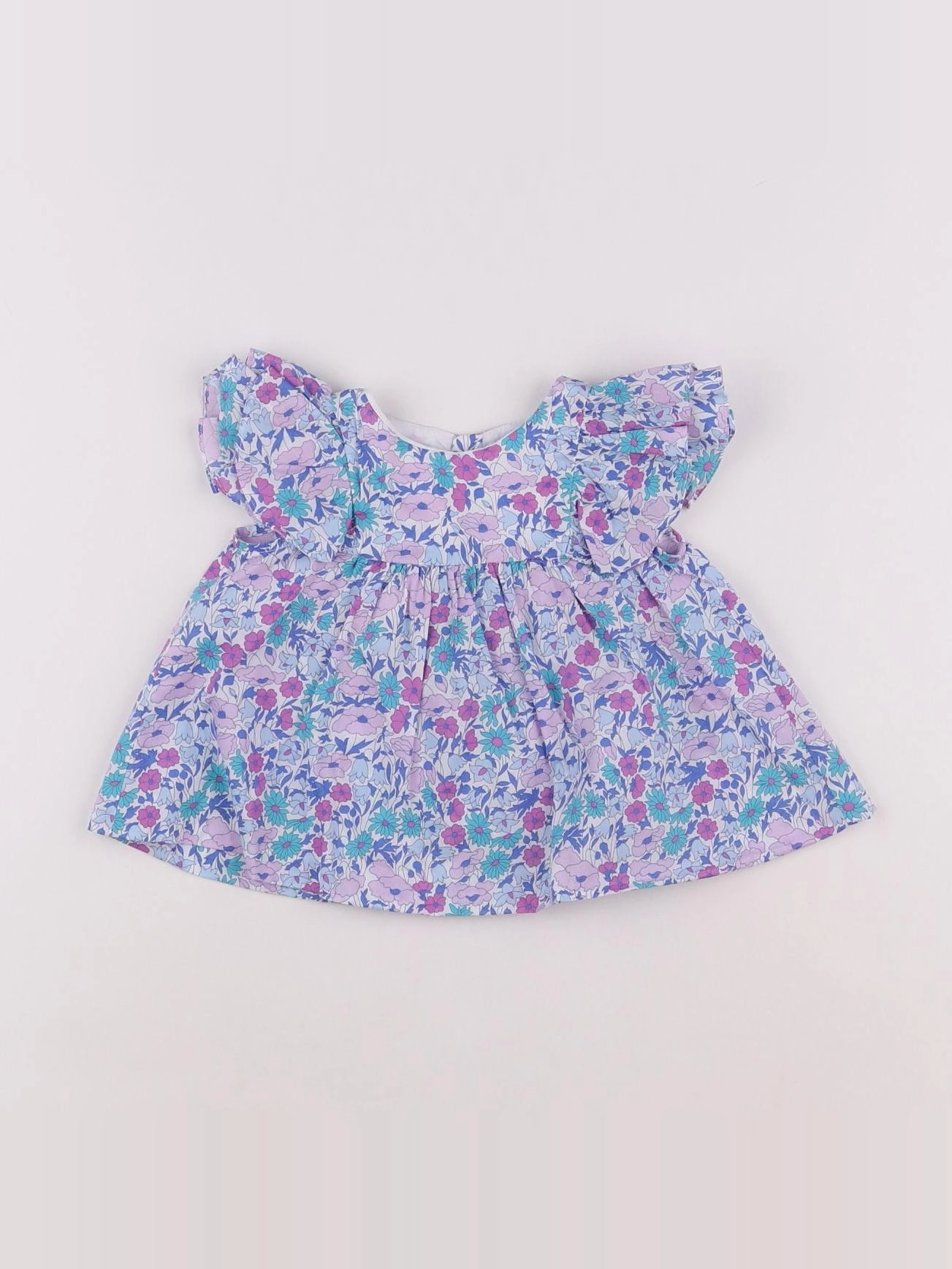 Jacadi - blouse liberty multicolore - 6 mois