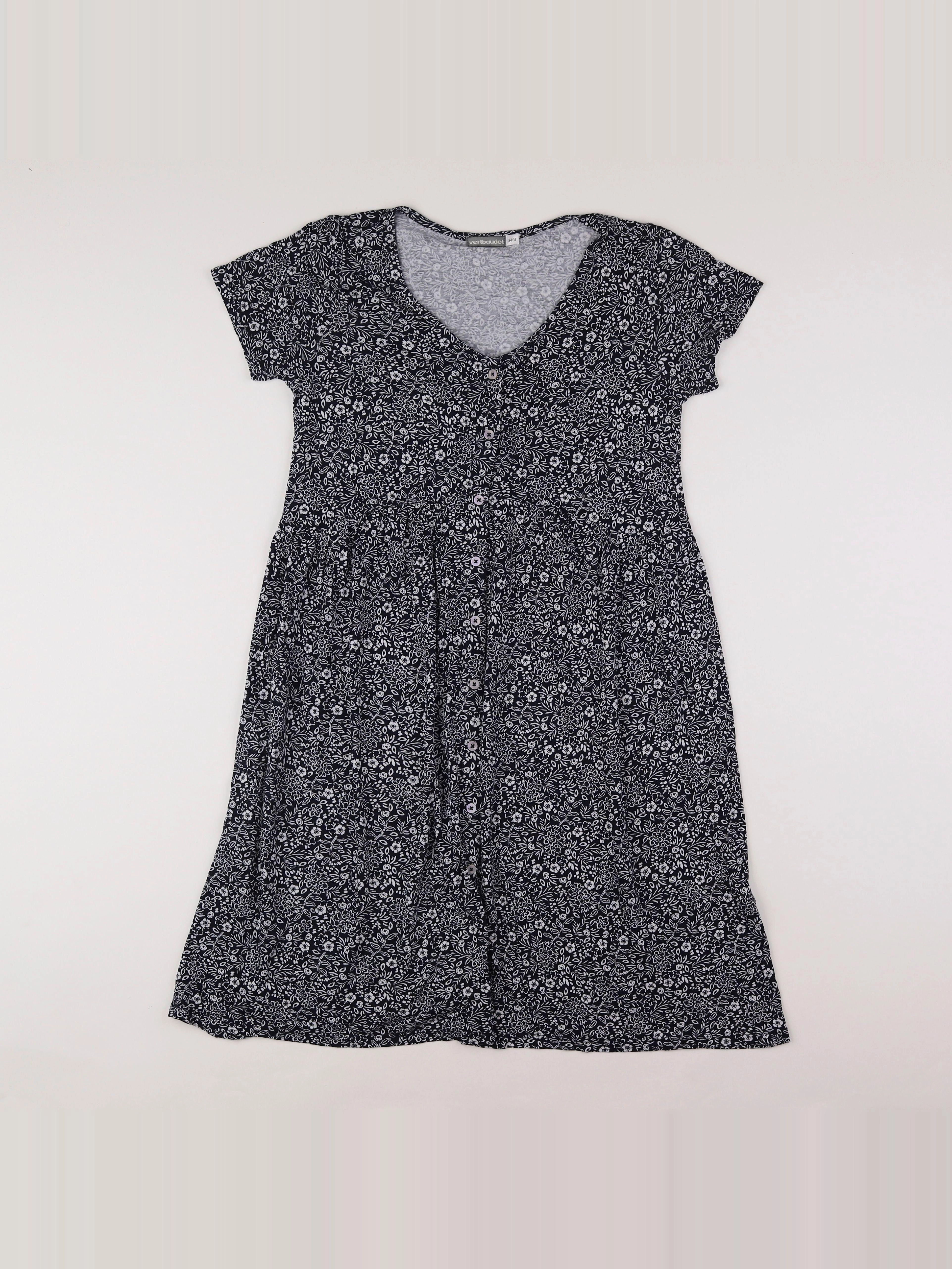 Vertbaudet - robe grossesse blanc, bleu - 34 à 36