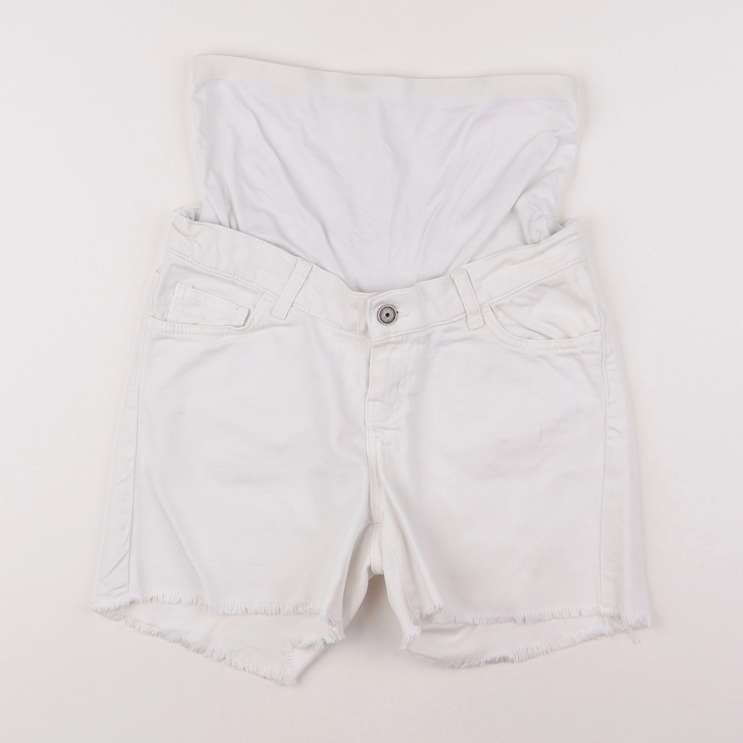 Envie de fraise - short grossesse blanc - 34