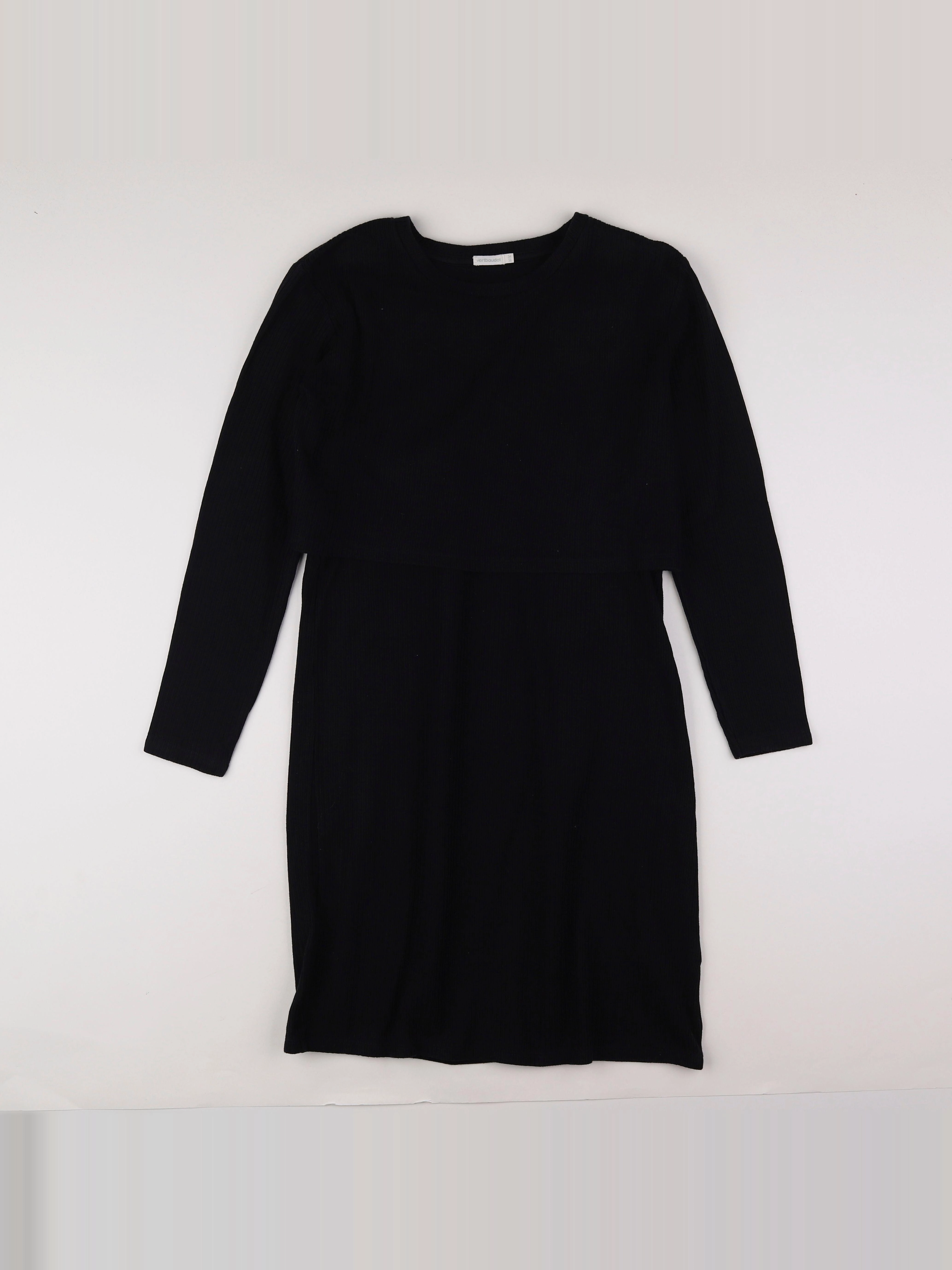 Vertbaudet - robe grossesse noir - 34 à 36
