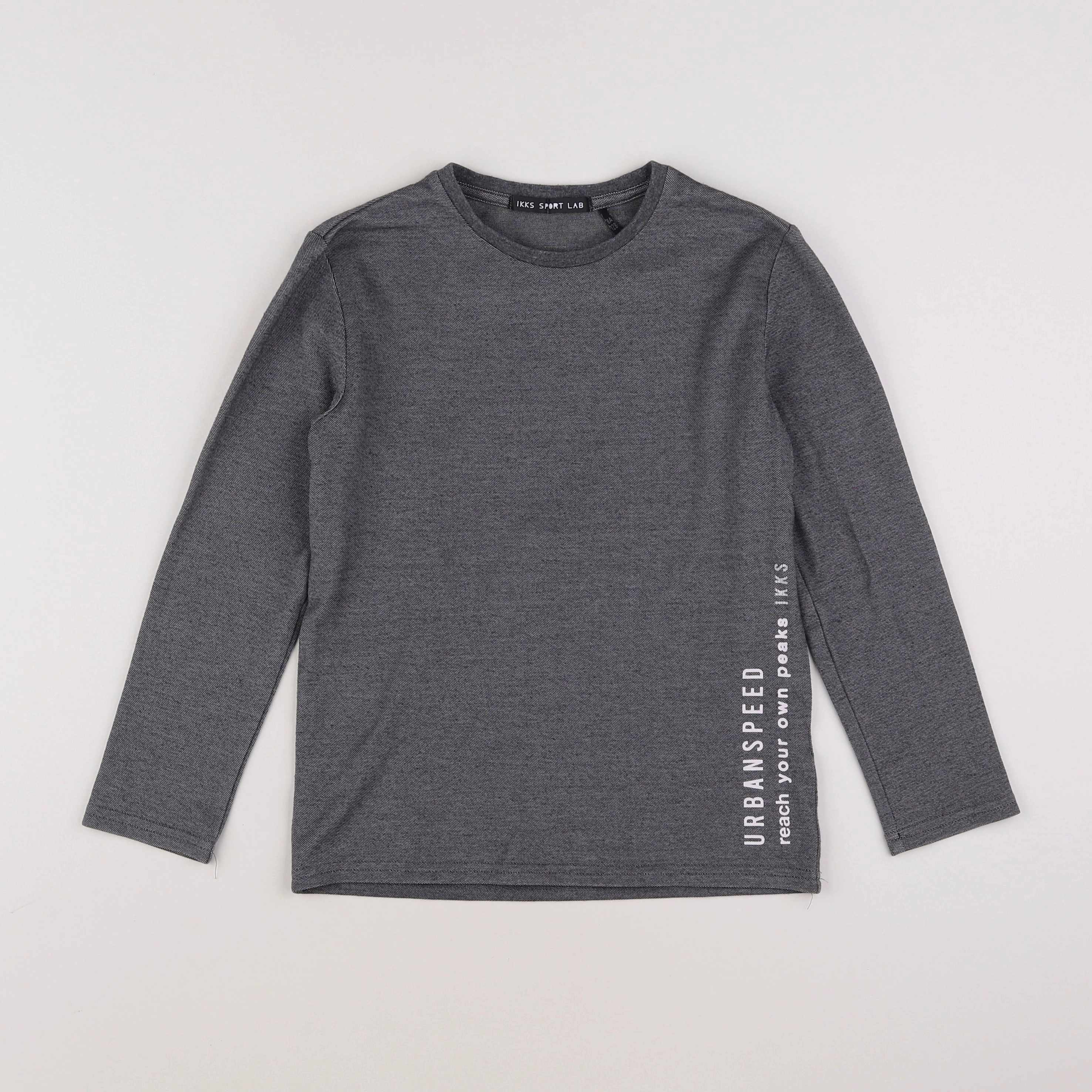 IKKS - tee-shirt gris - 8 ans
