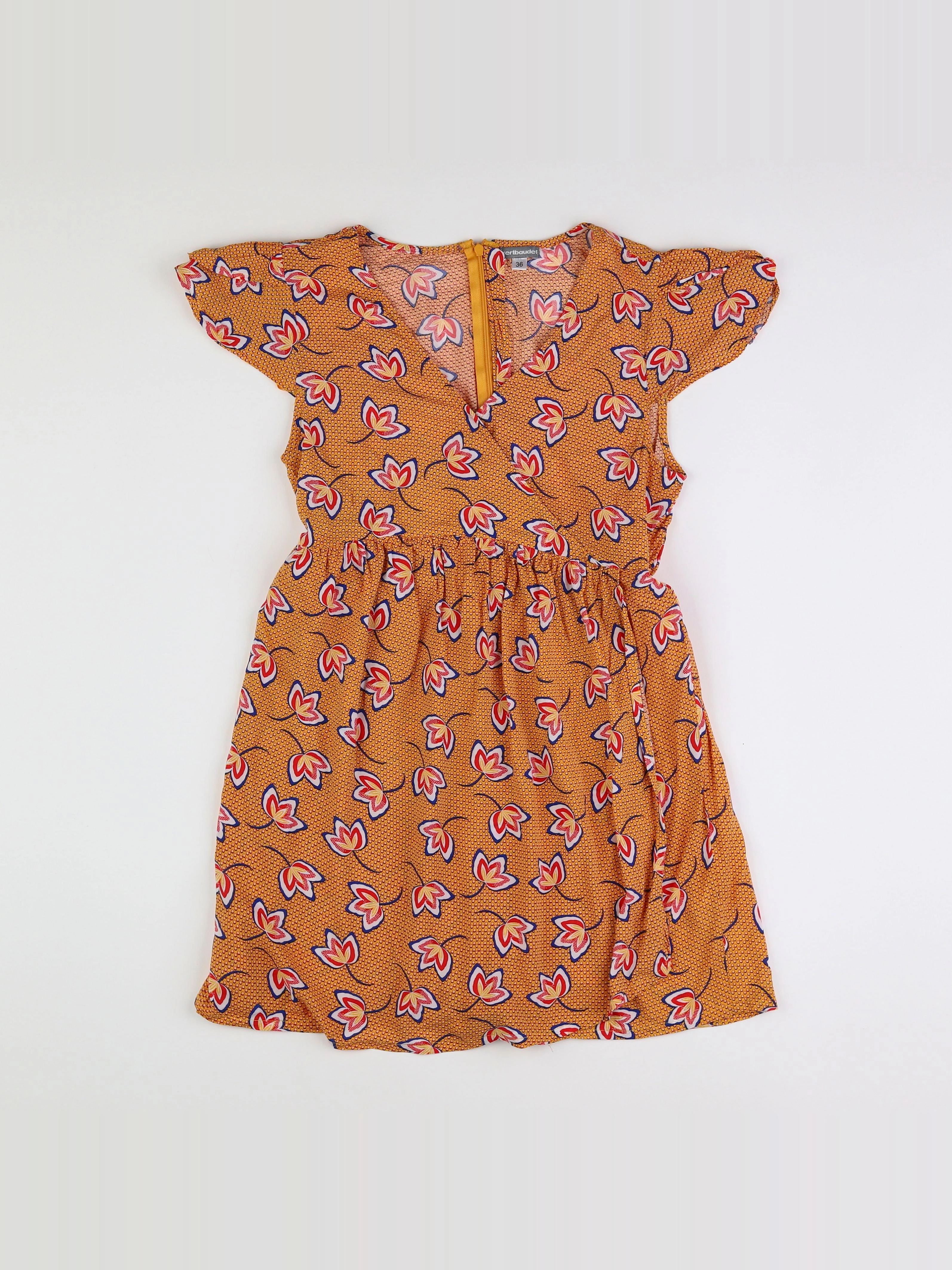 Vertbaudet - robe grossesse jaune - 36