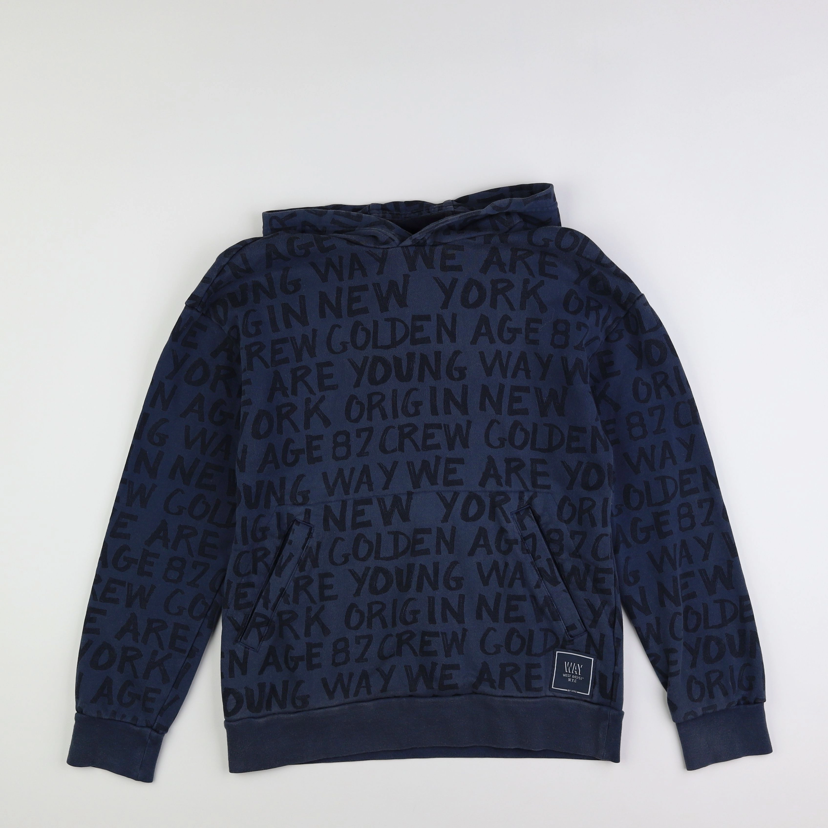 IKKS - sweat bleu - 14 ans