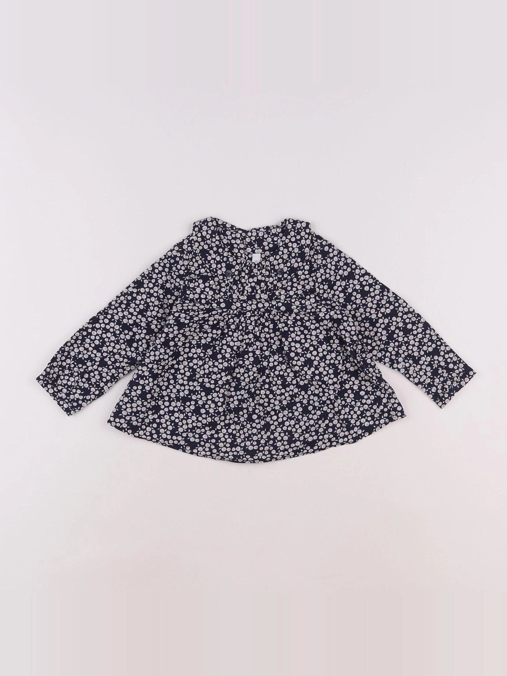 Jacadi - blouse liberty multicolore - 12 mois