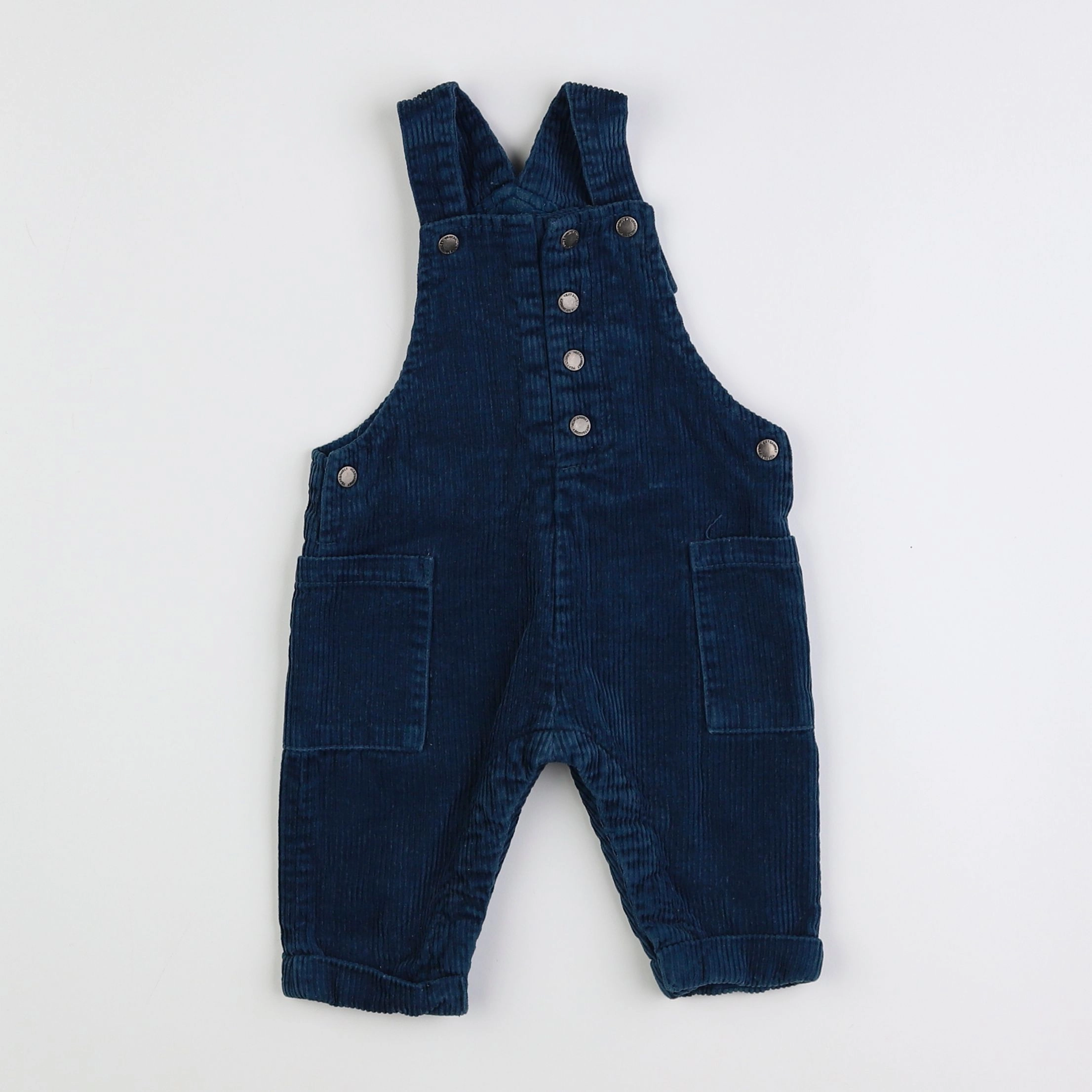 Vertbaudet - salopette bleu - 6 mois