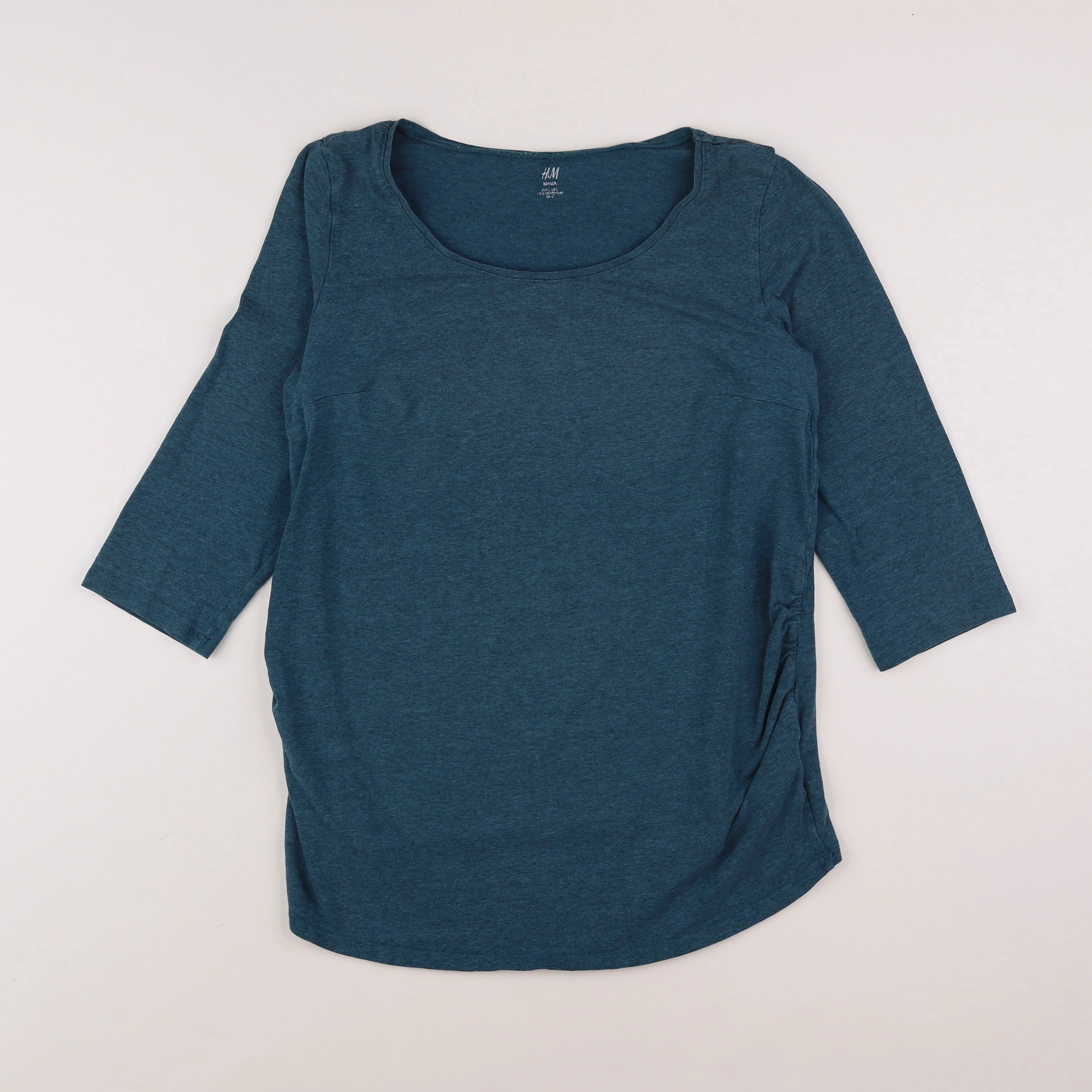 H&M - tee-shirt grossesse bleu - 44 à 46