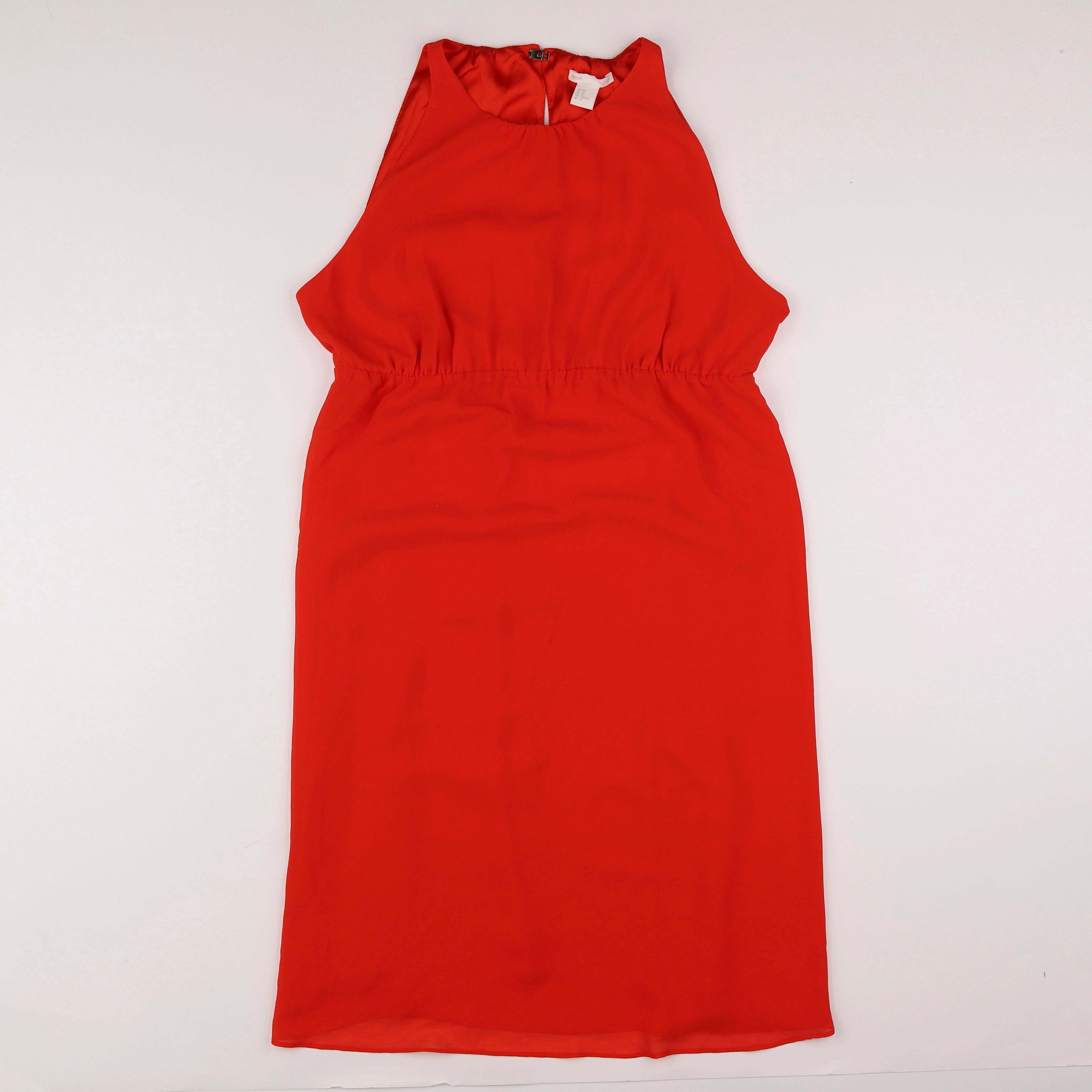 H&M - robe grossesse rouge - M