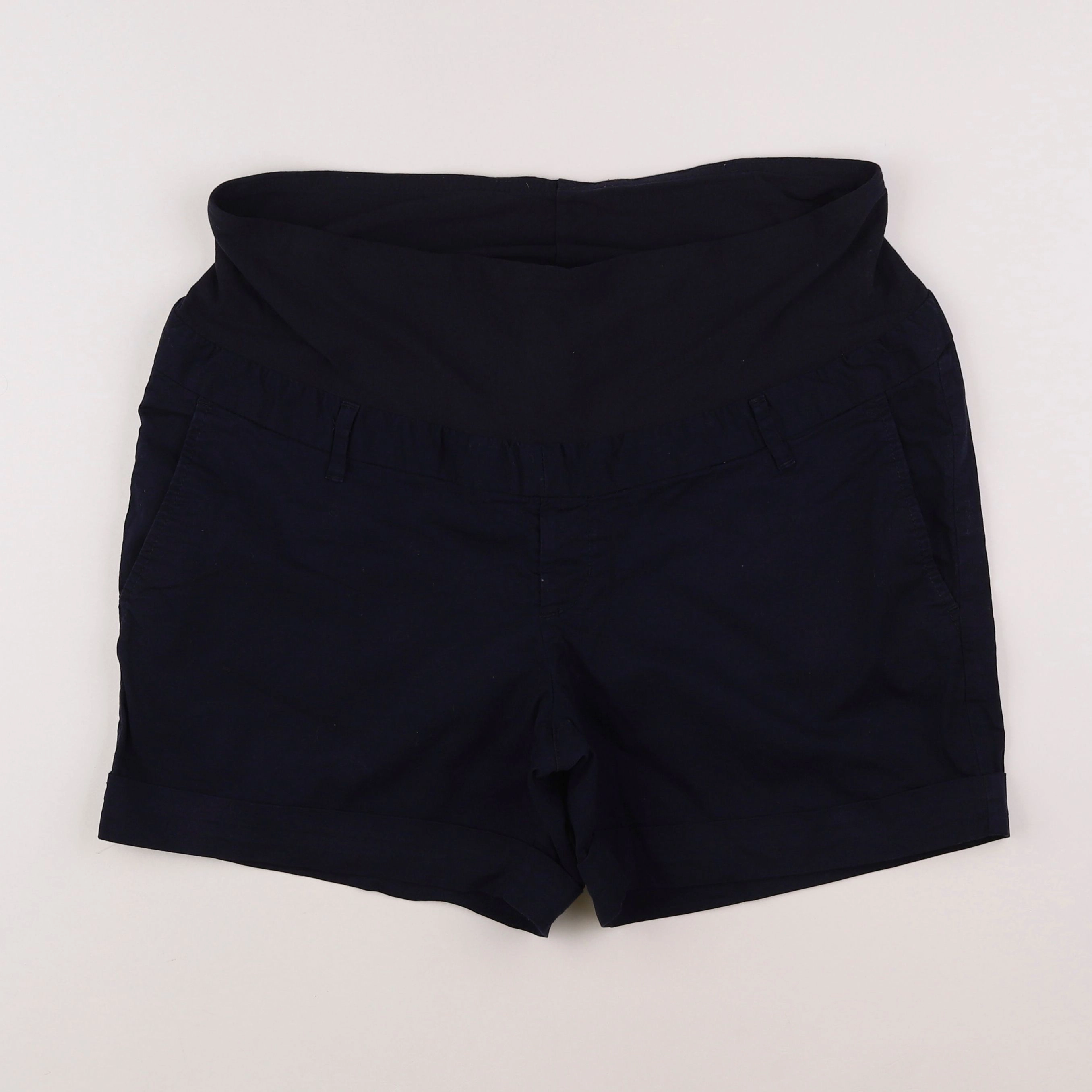 H&M - short grossesse bleu - 46