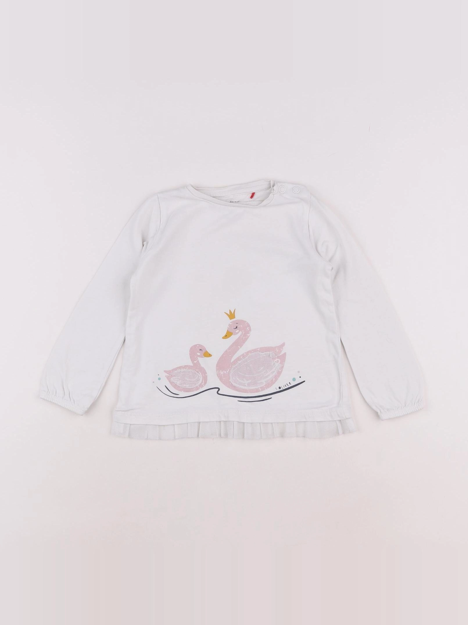 s.Oliver - tee-shirt blanc - 18 mois