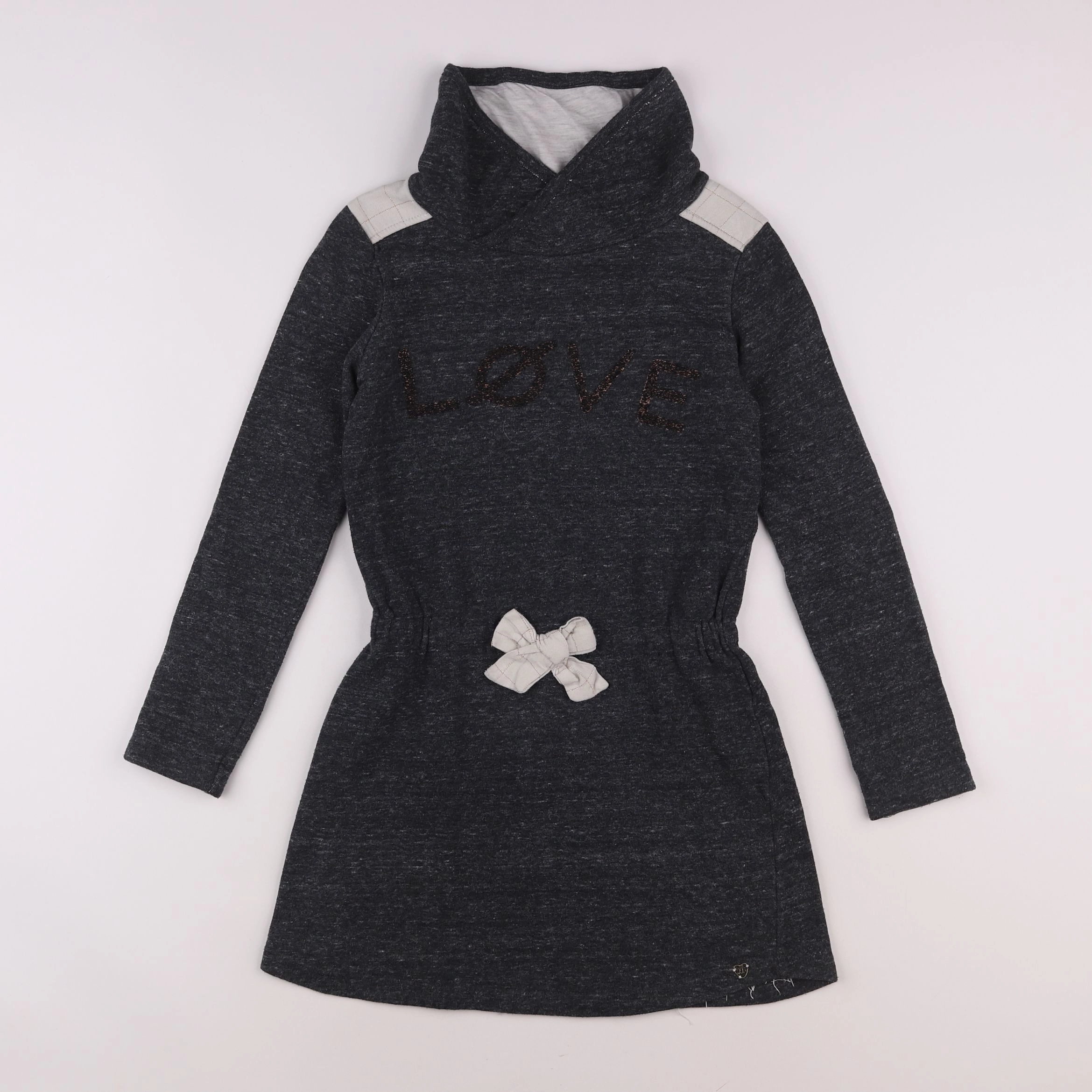 IKKS - robe gris - 10 ans