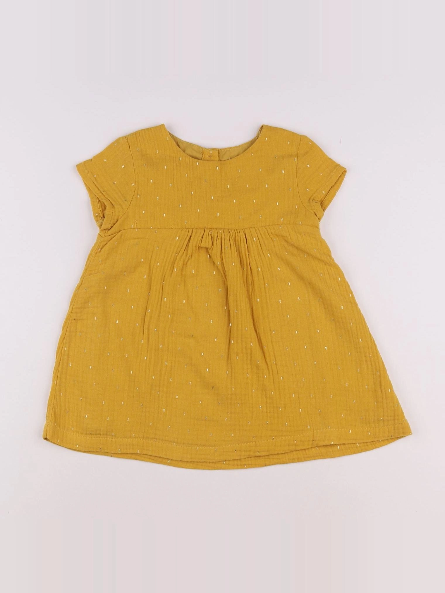 Eden & Victor - robe jaune - 18 mois