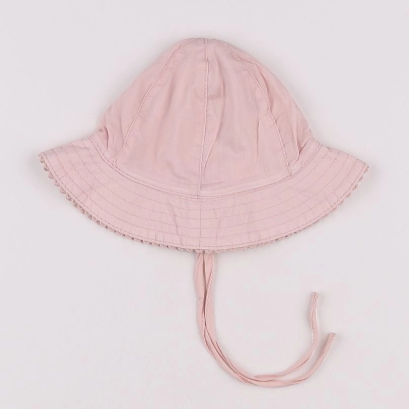 H&M - chapeau rose - 0/1 mois