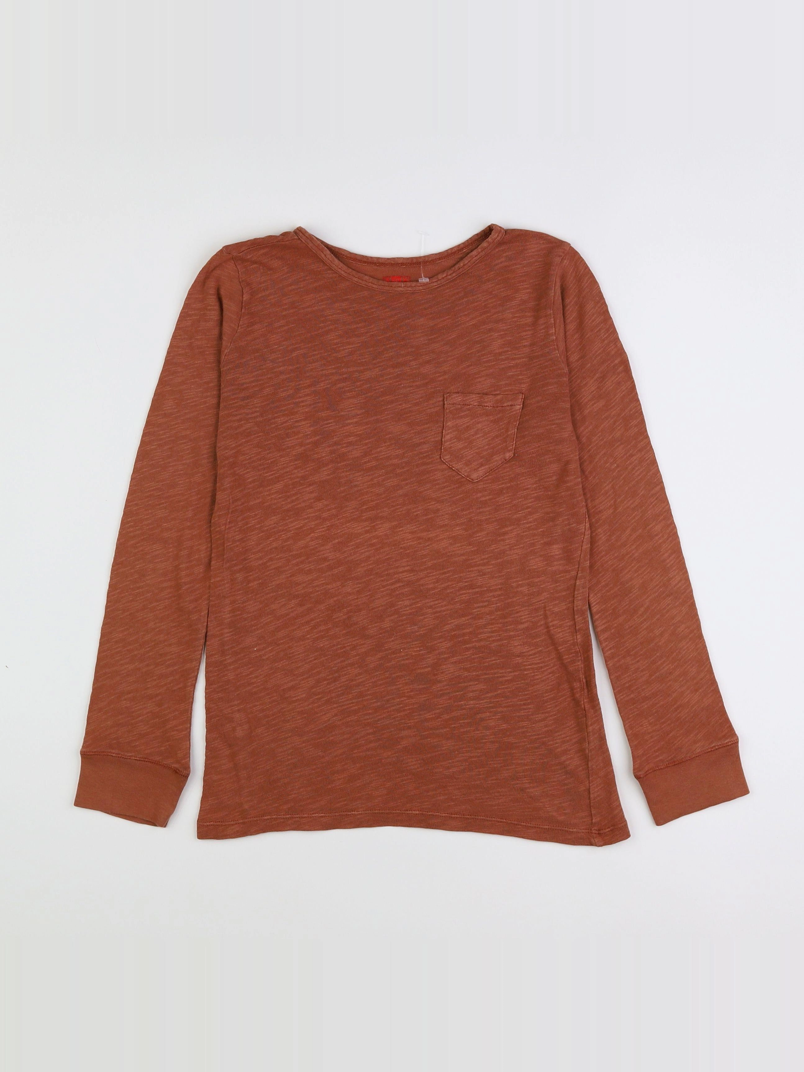 Bonton - tee-shirt marron - 10 ans