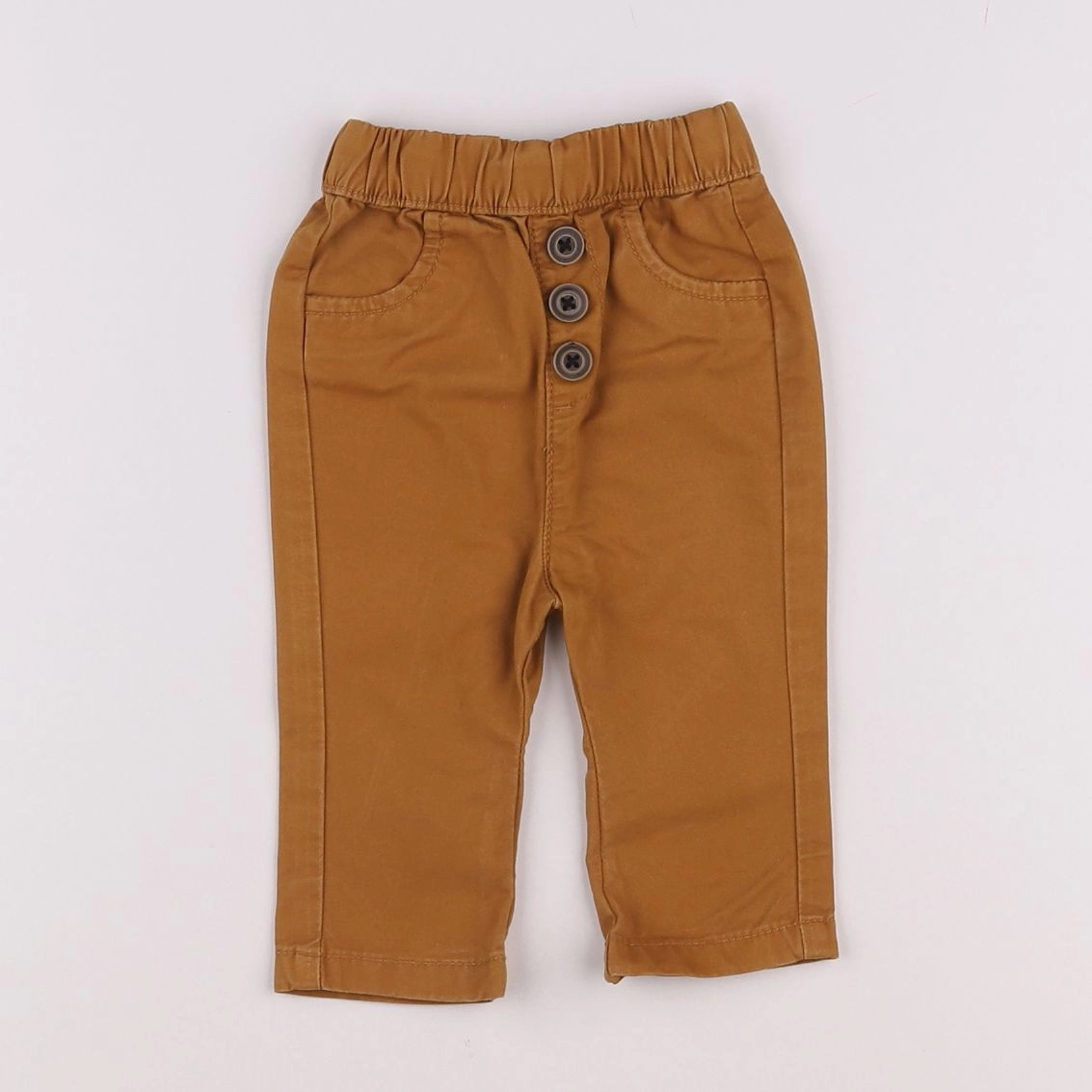 Tape à l'oeil - pantalon orange - 3 mois