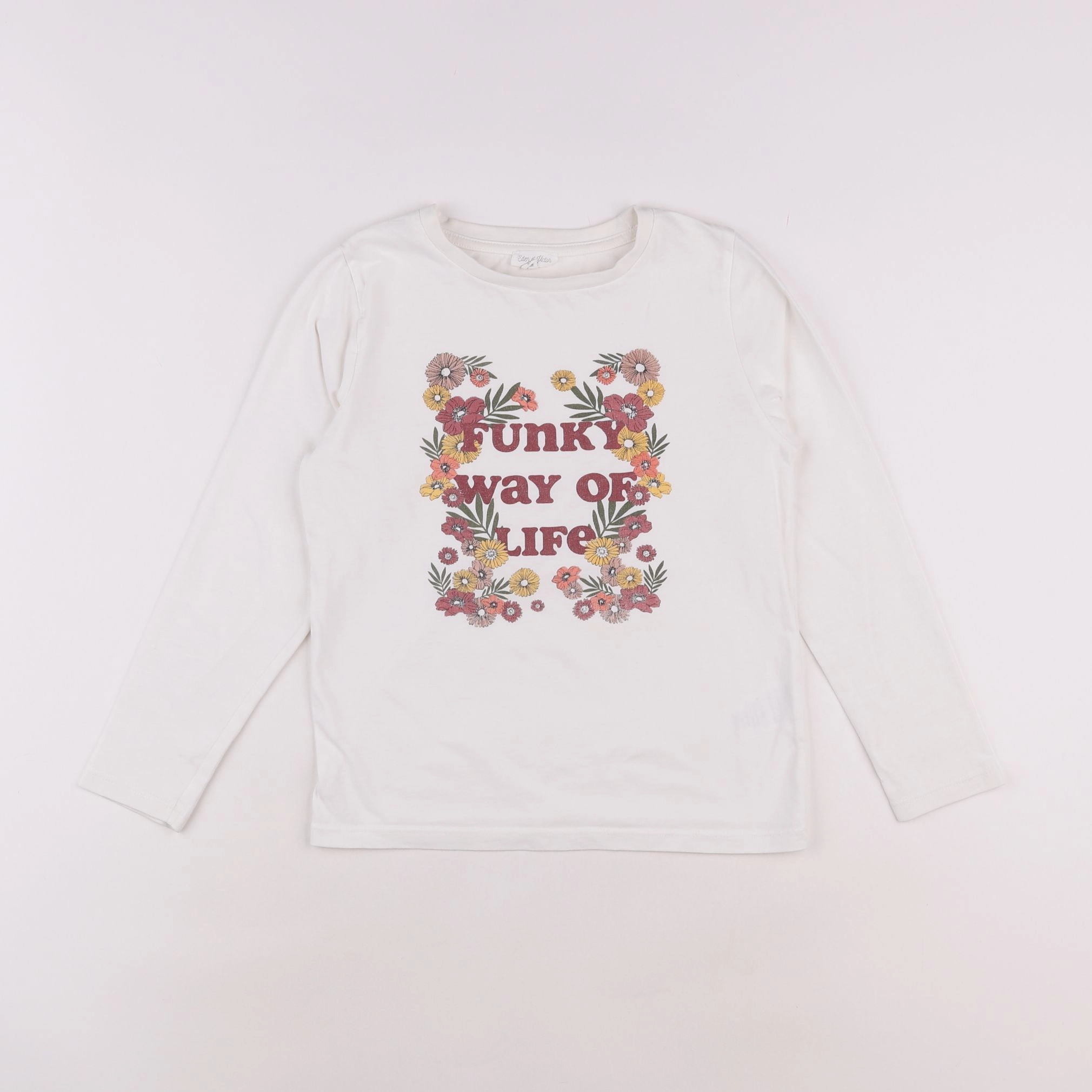 Eden & Victor - tee-shirt blanc - 8 ans