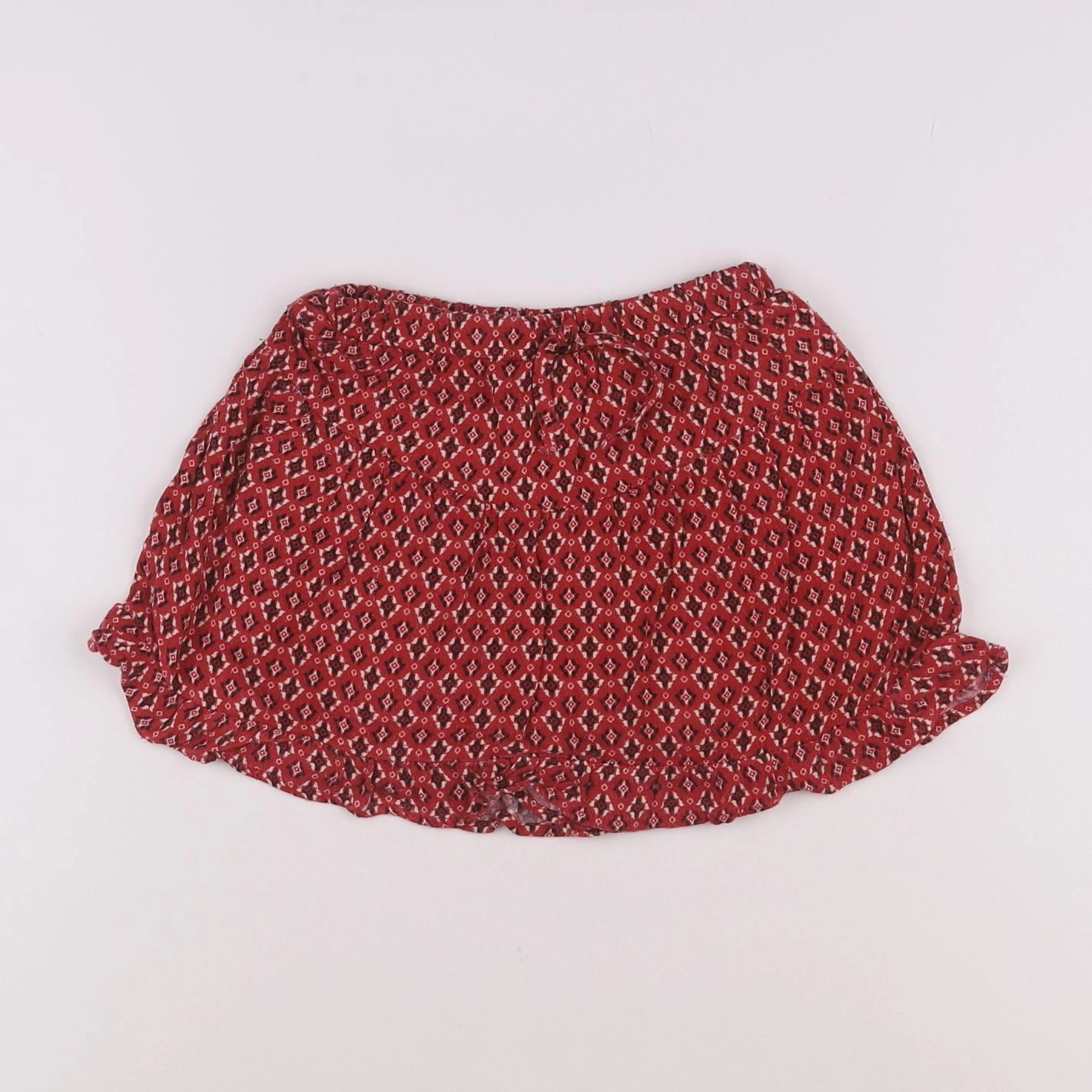 Zara - short rouge - 7 ans