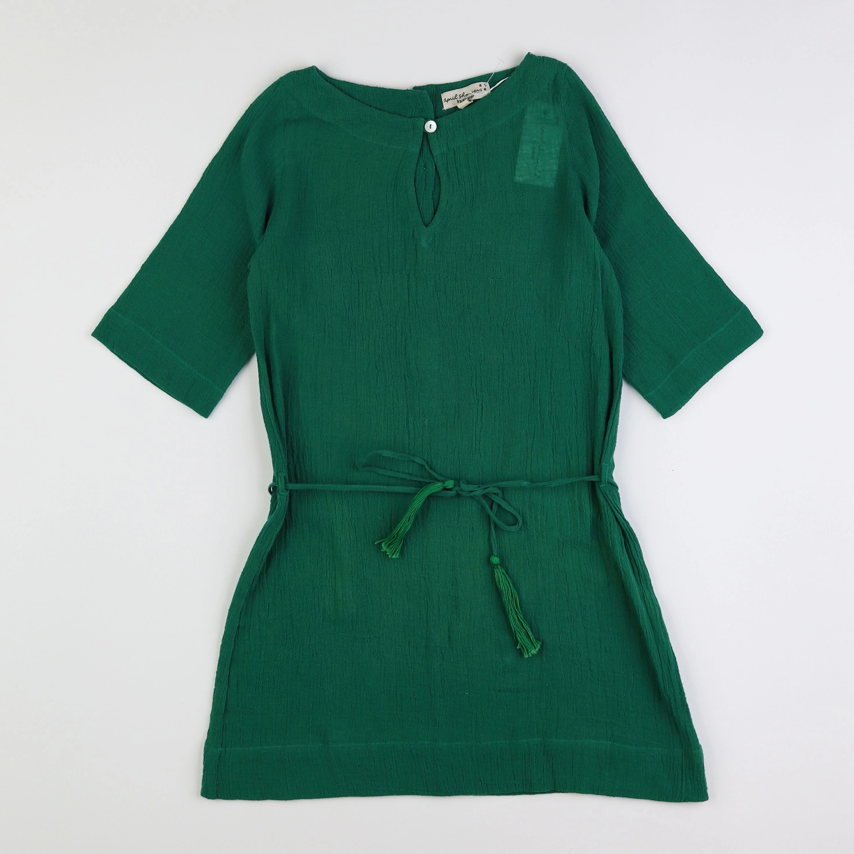 April Showers - robe vert - 6 ans