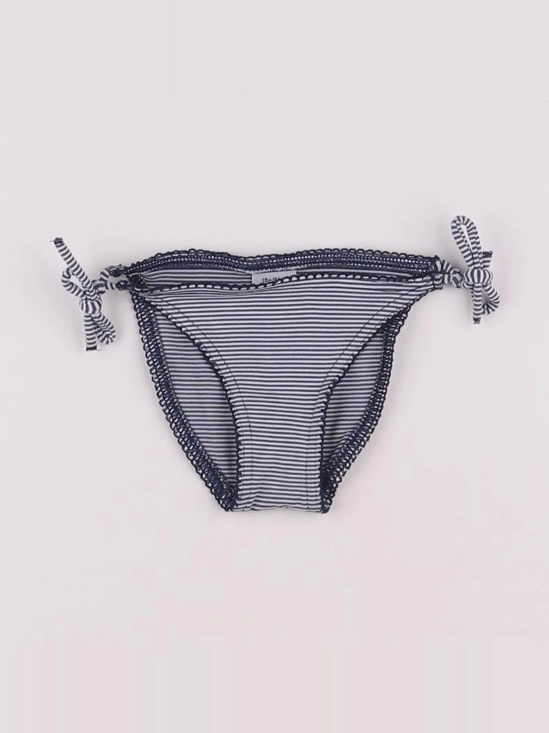 Petit Bateau - maillot de bain blanc, bleu - 18 mois