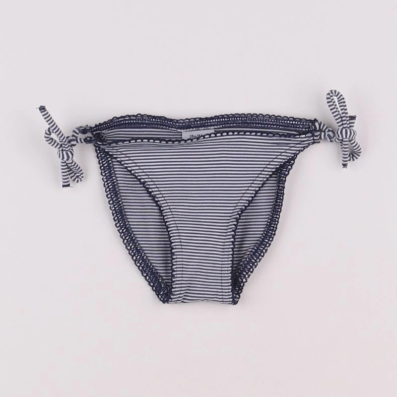 Petit Bateau - maillot de bain blanc, bleu - 18 mois