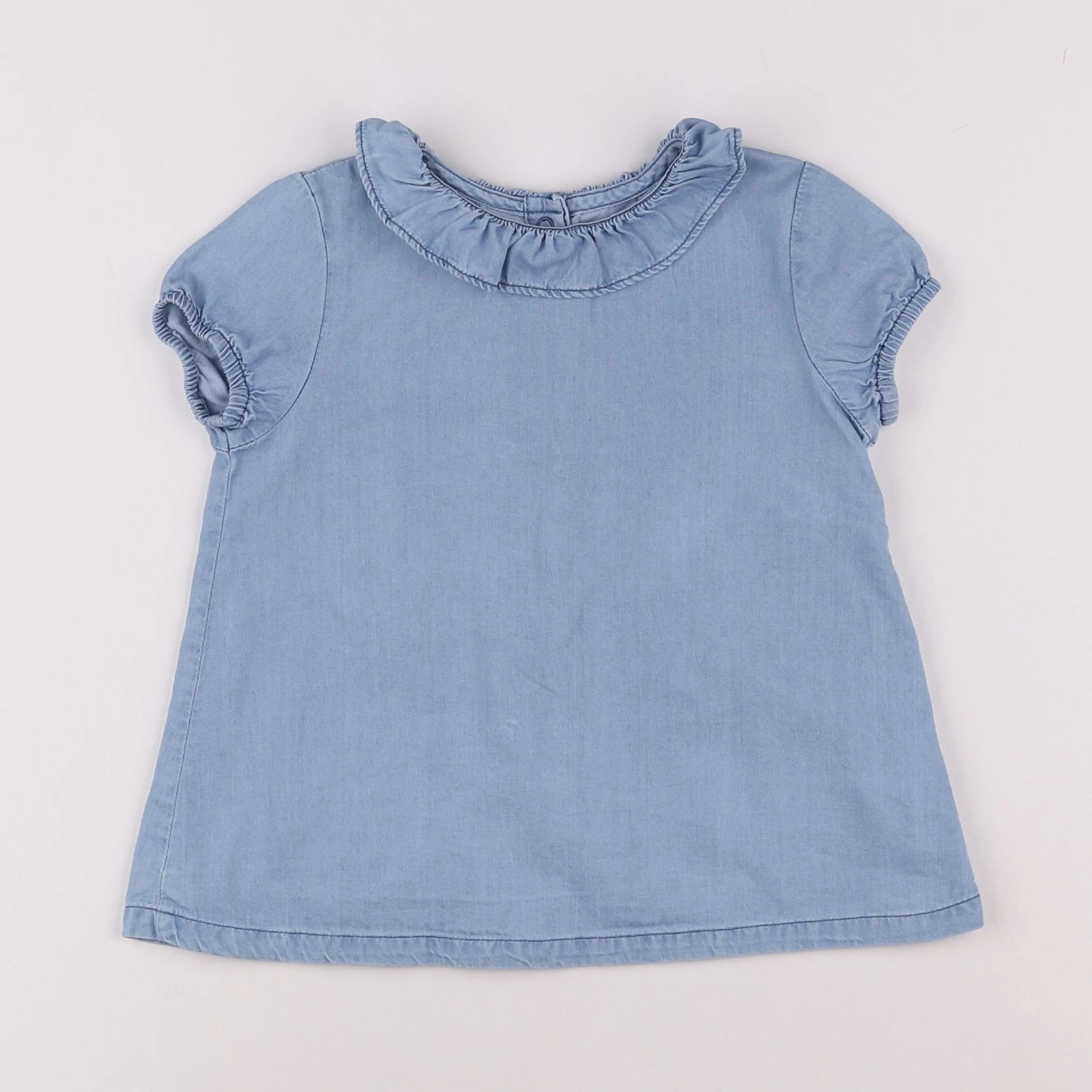 Eden & Victor - blouse bleu - 2 ans