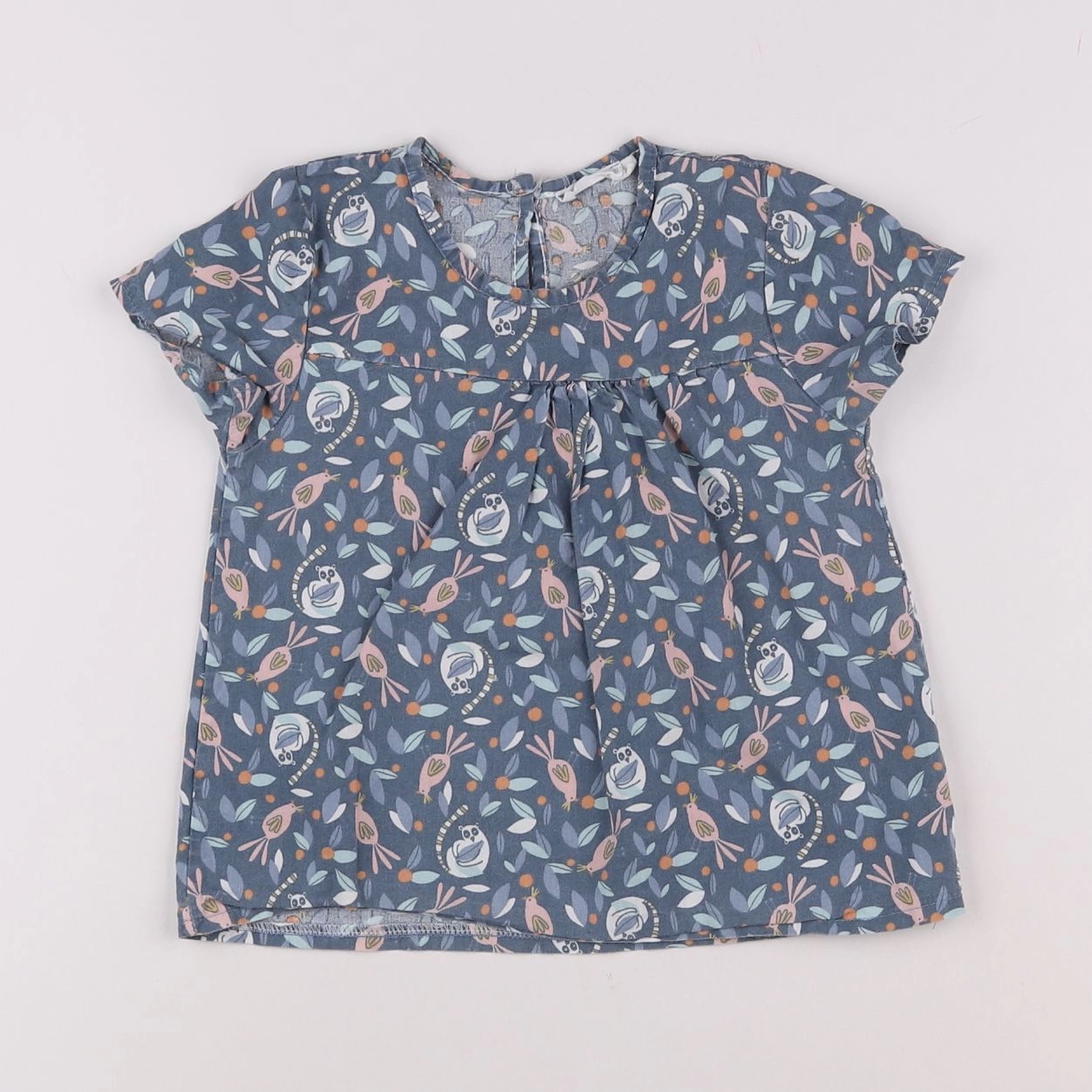 Storytelling - blouse bleu - 2 ans