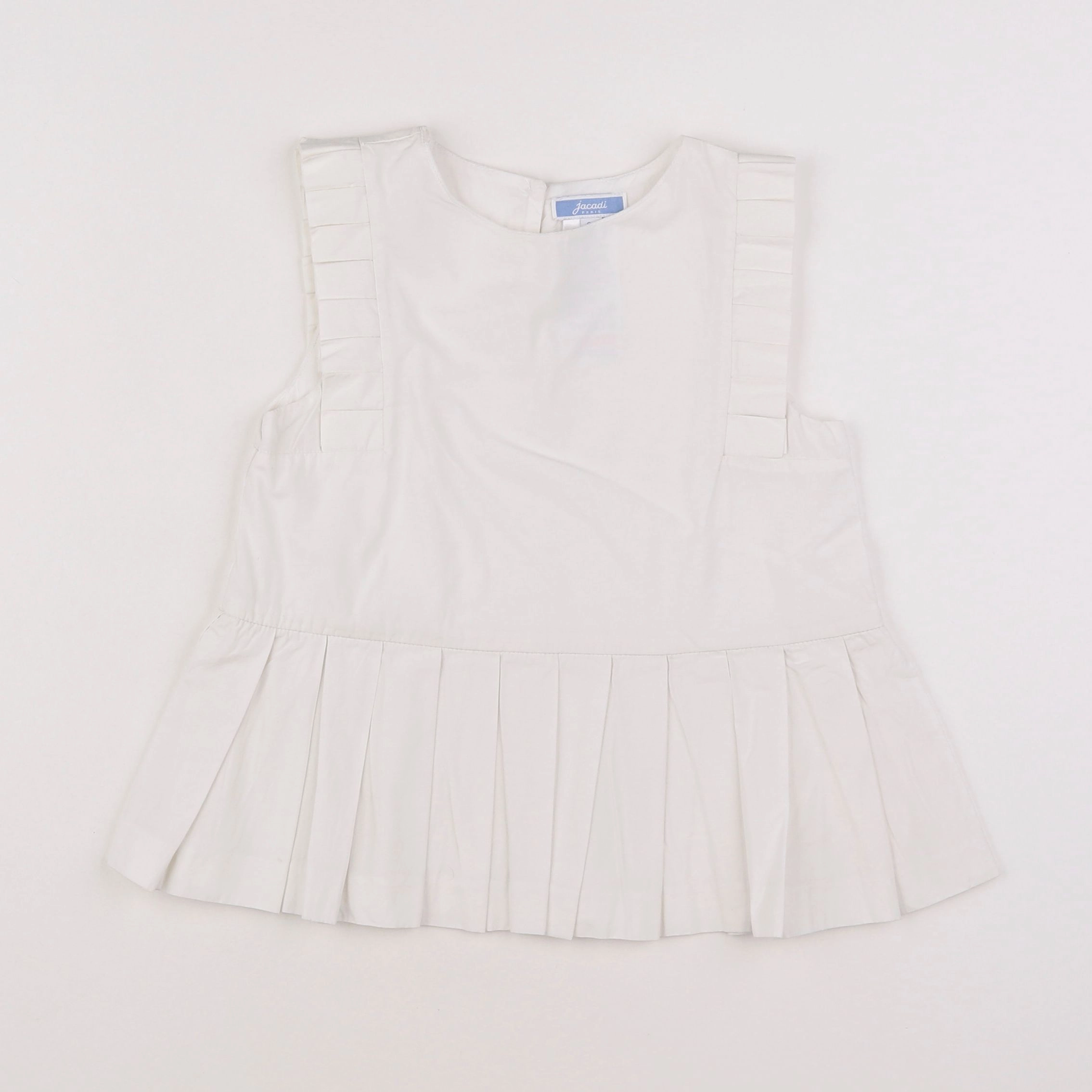 Jacadi - blouse blanc - 6 ans