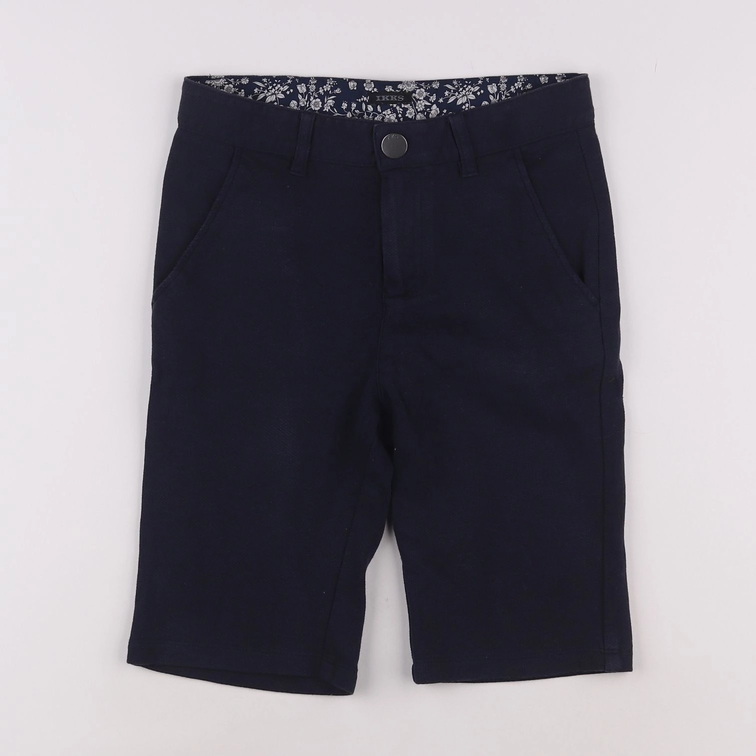 IKKS - short bleu - 10 ans