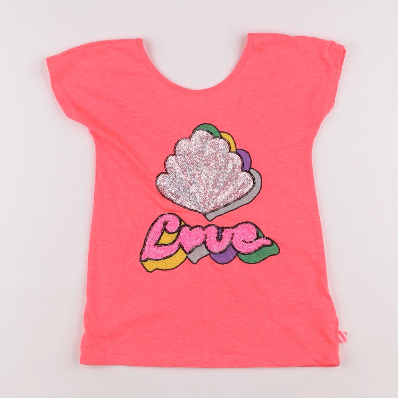 Billie Blush - tee-shirt rose fluo - 8 ans