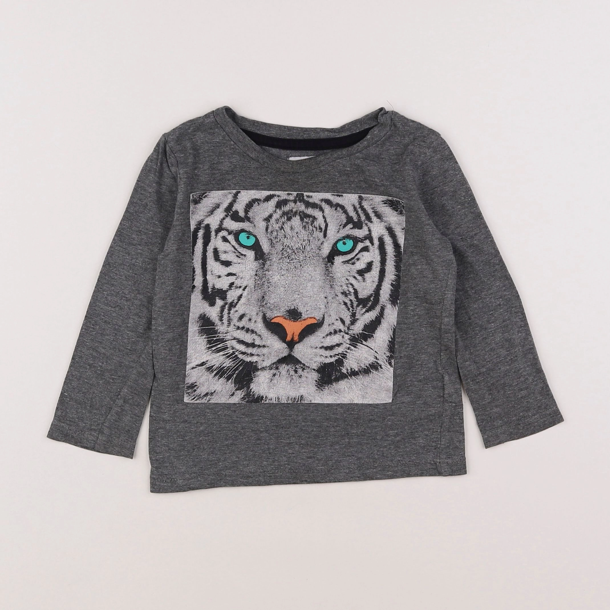 La Redoute - tee-shirt gris - 18 mois