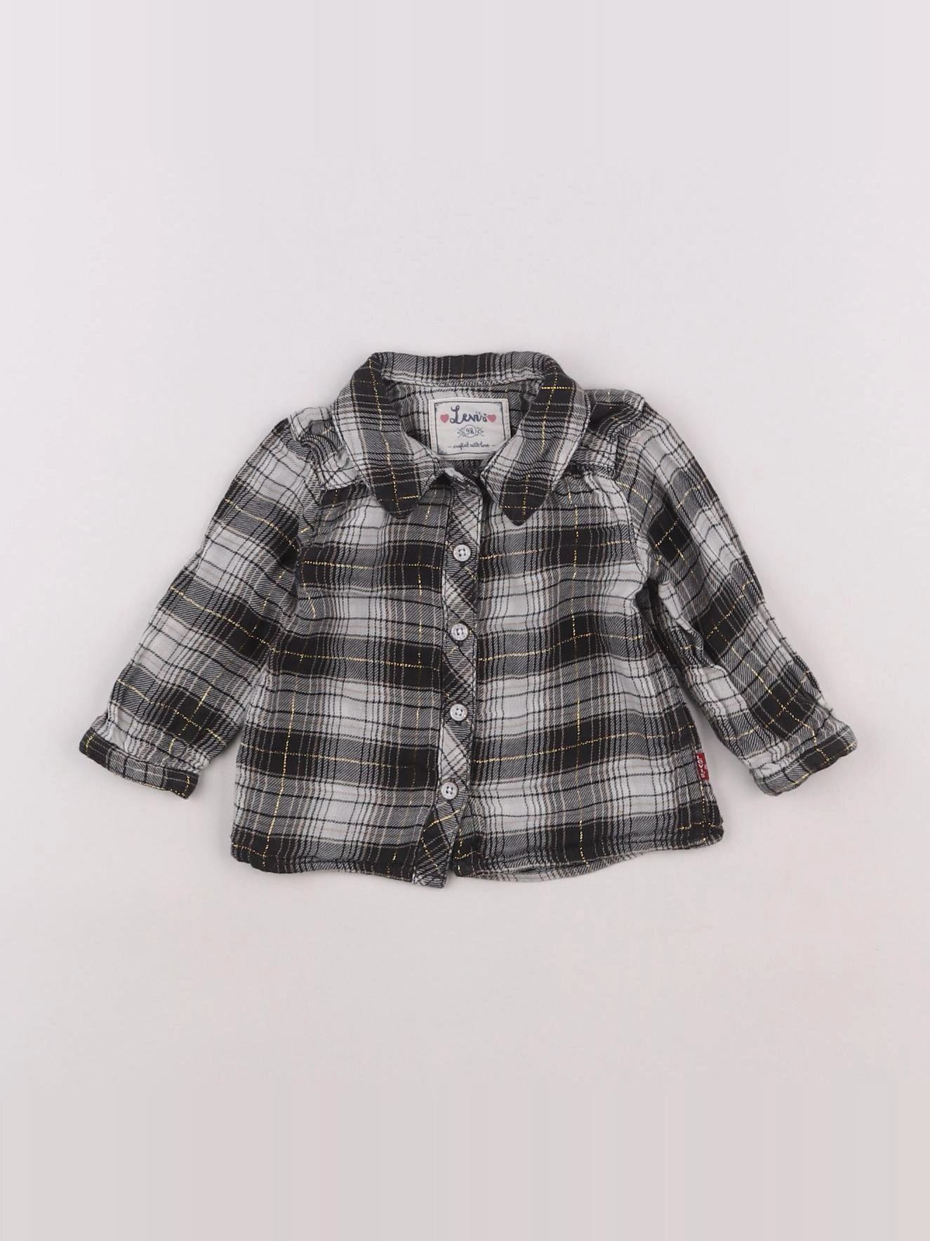 Levi's - chemise gris - 9 mois