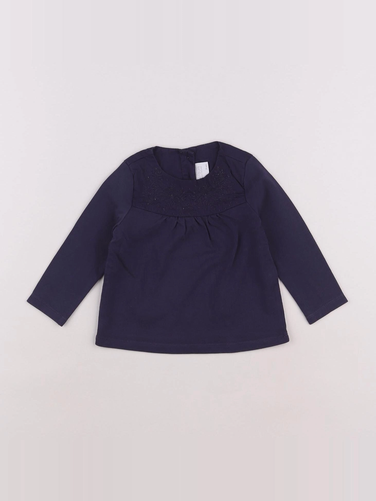 Natalys - blouse bleu - 9 mois