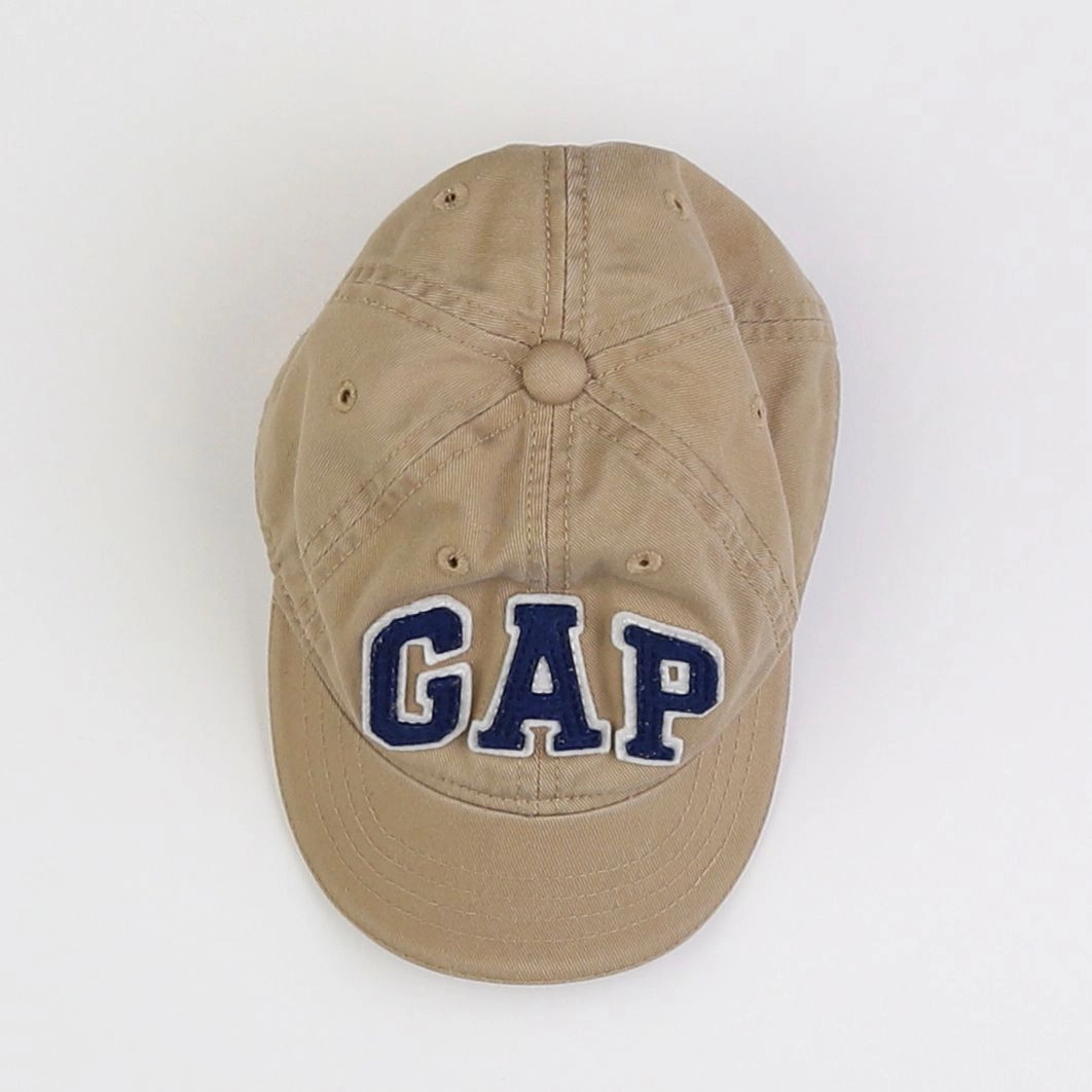 GAP - casquette beige, bleu - 18 mois à 2 ans