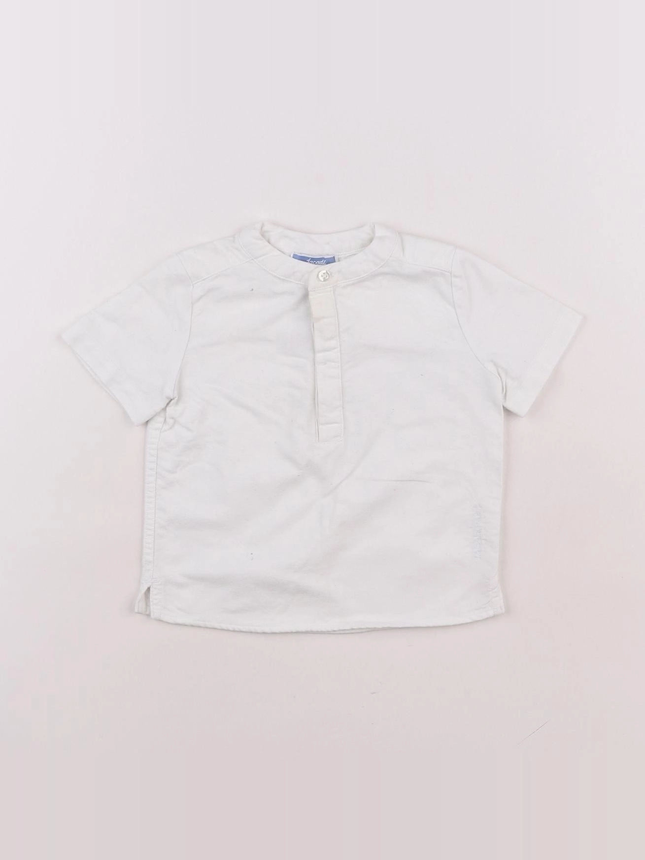 Jacadi - chemise blanc - 12 mois
