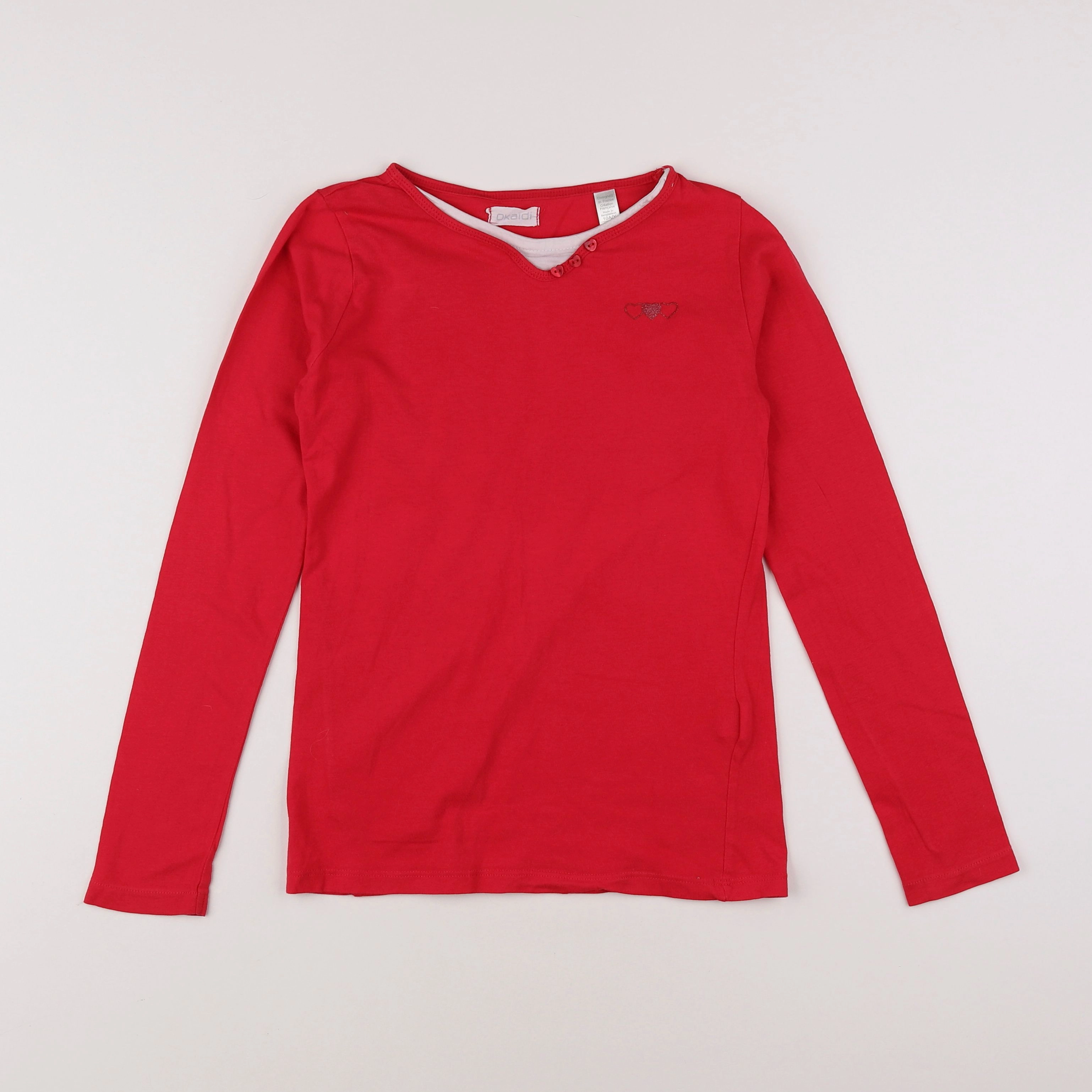 Okaidi - tee-shirt rose - 10 ans