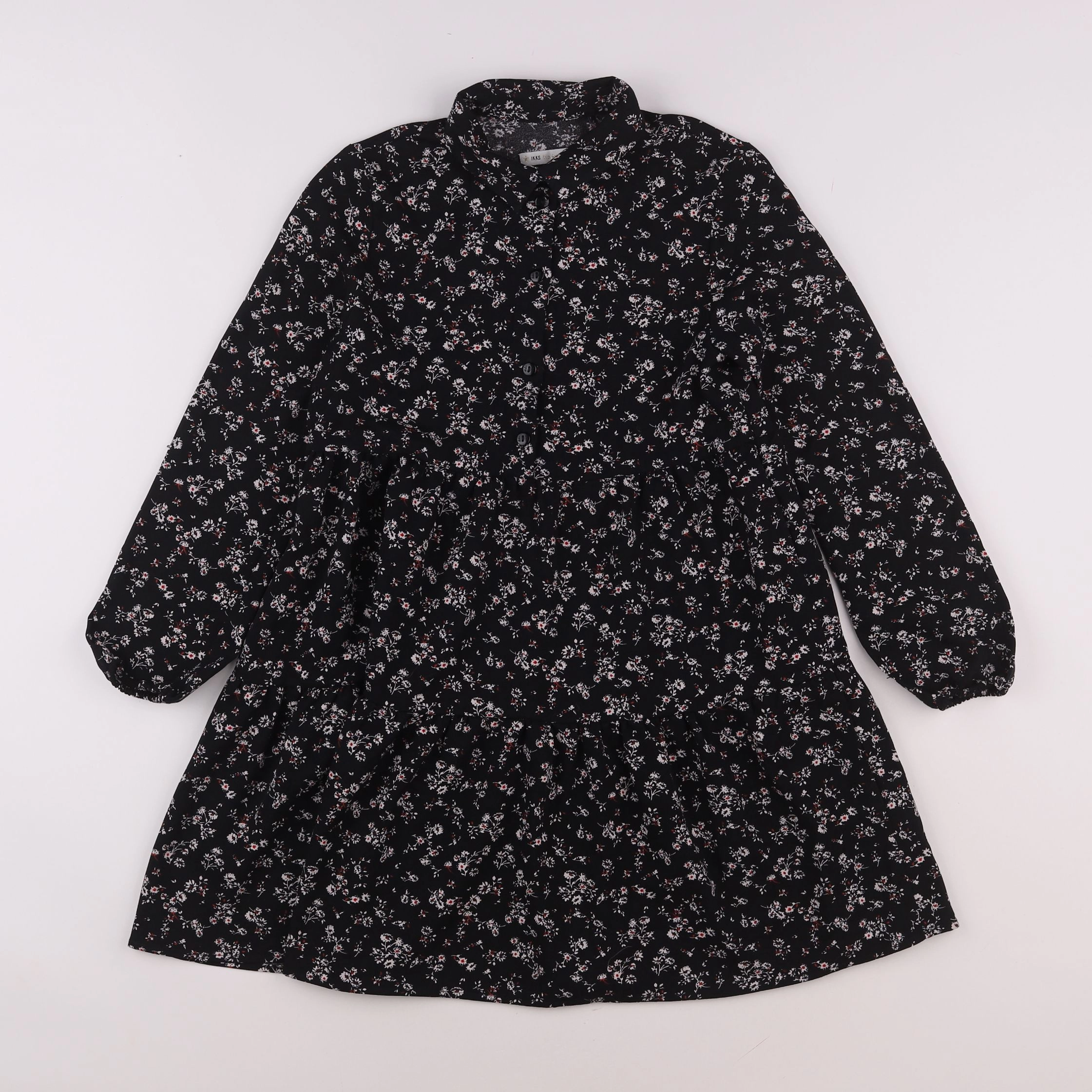 IKKS - robe noir - 10 ans