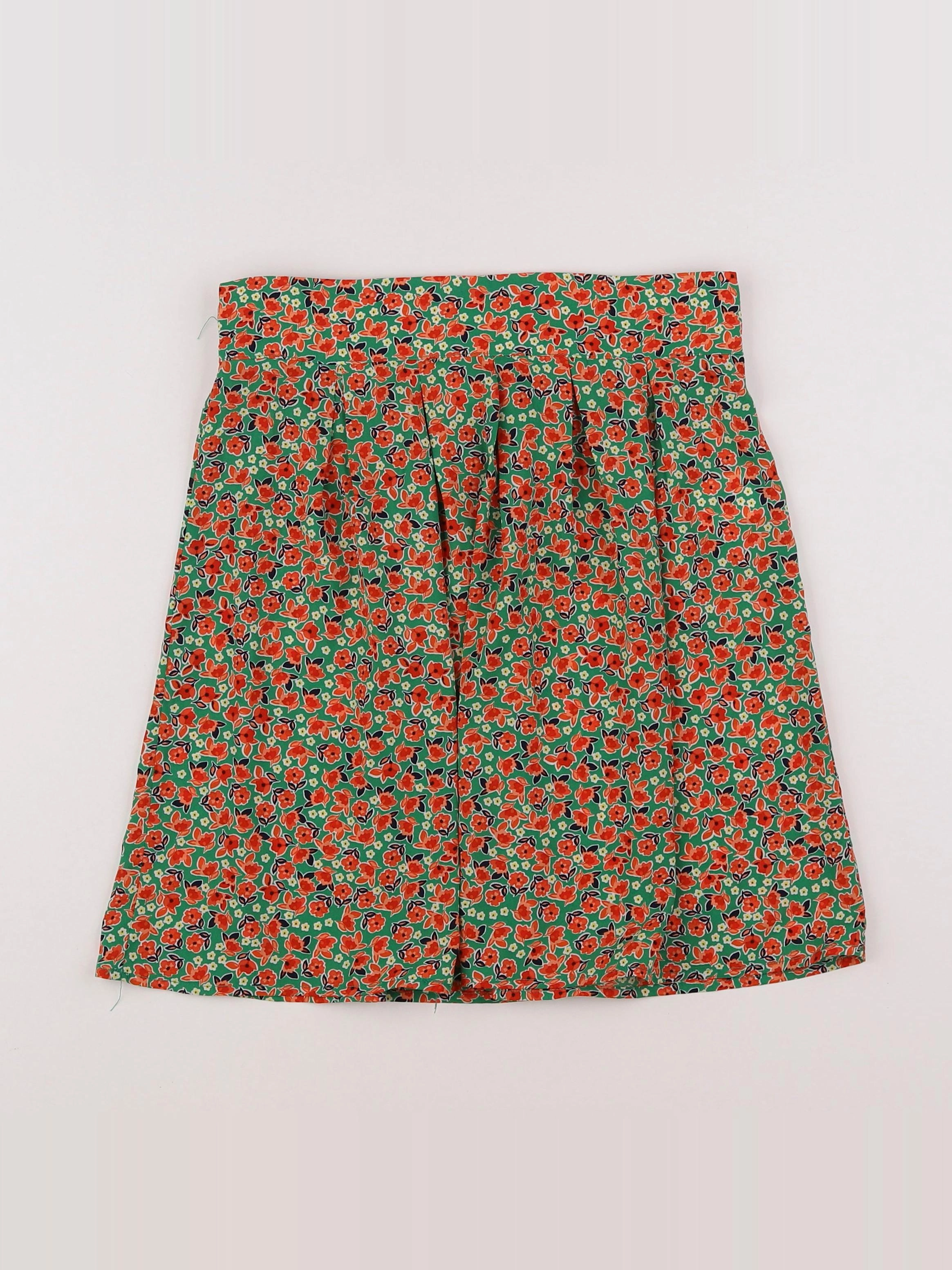 Molly Bracken - jupe vert, orange - 10/12 ans