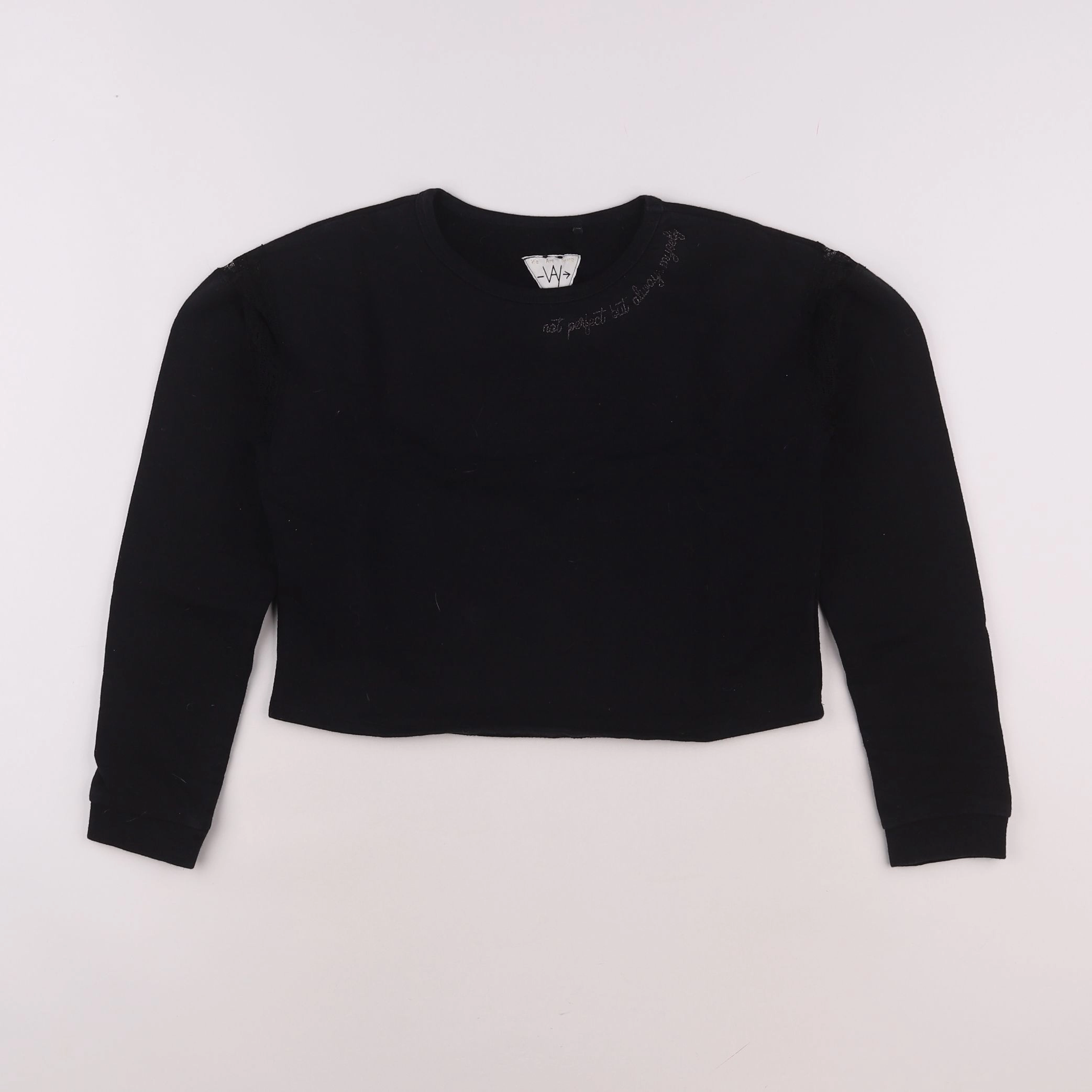 IKKS - sweat court  noir - 12 ans