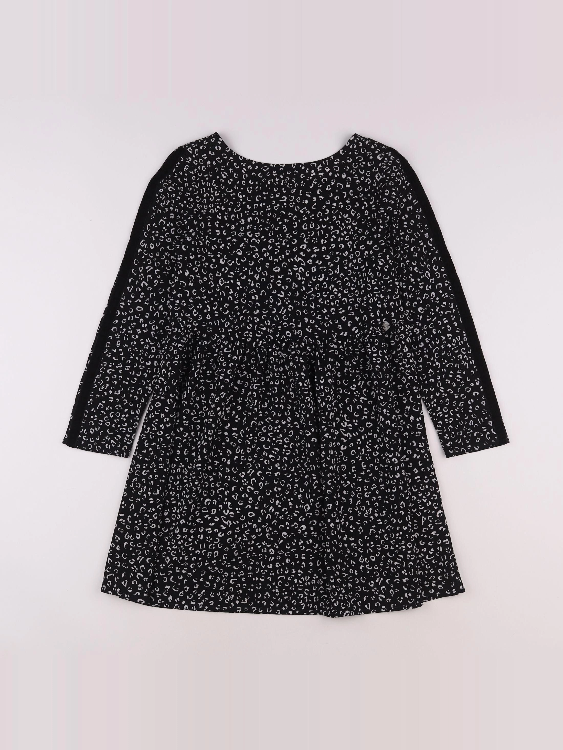 IKKS - robe noir - 10 ans