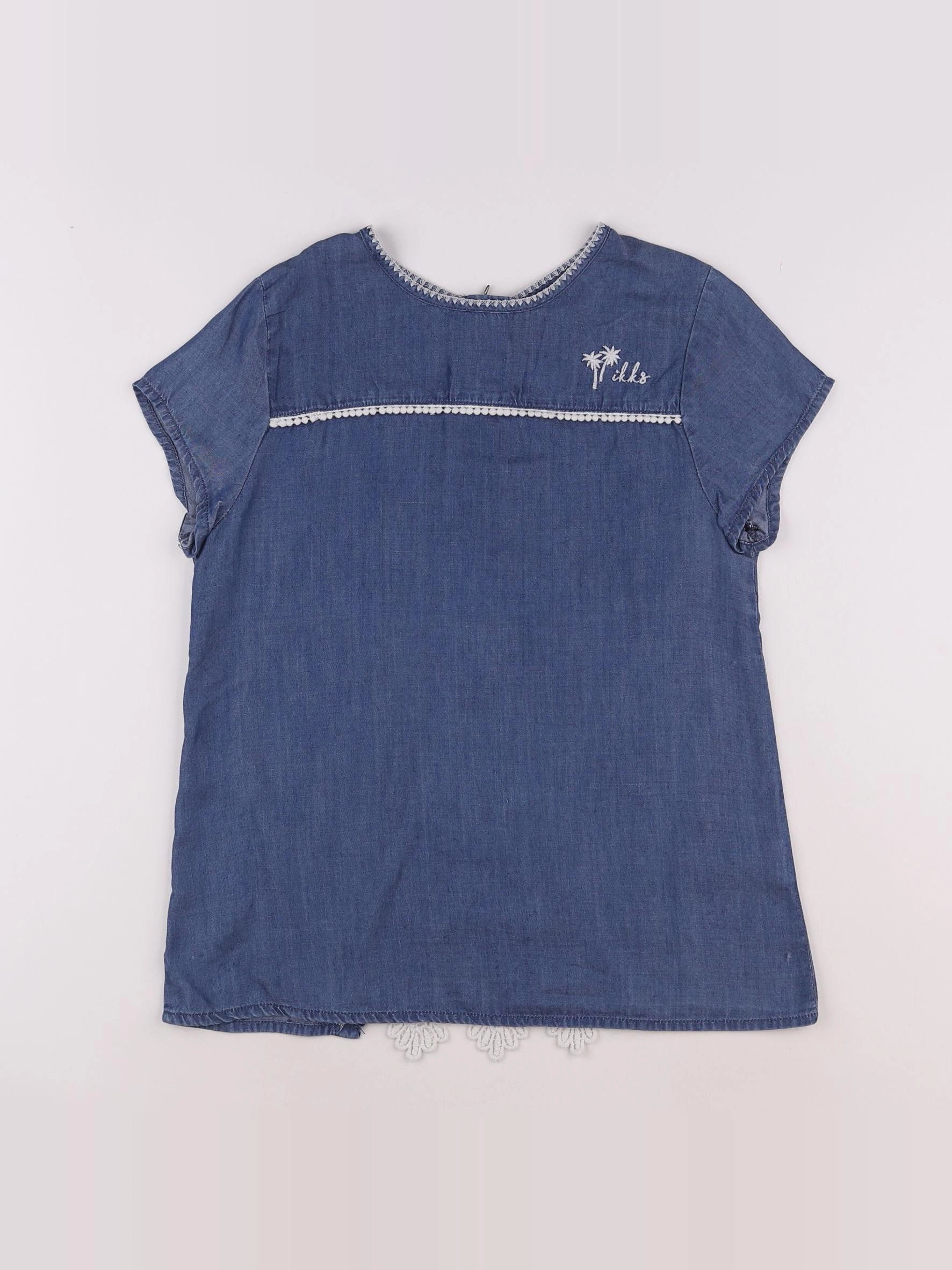 IKKS - blouse bleu - 12 ans