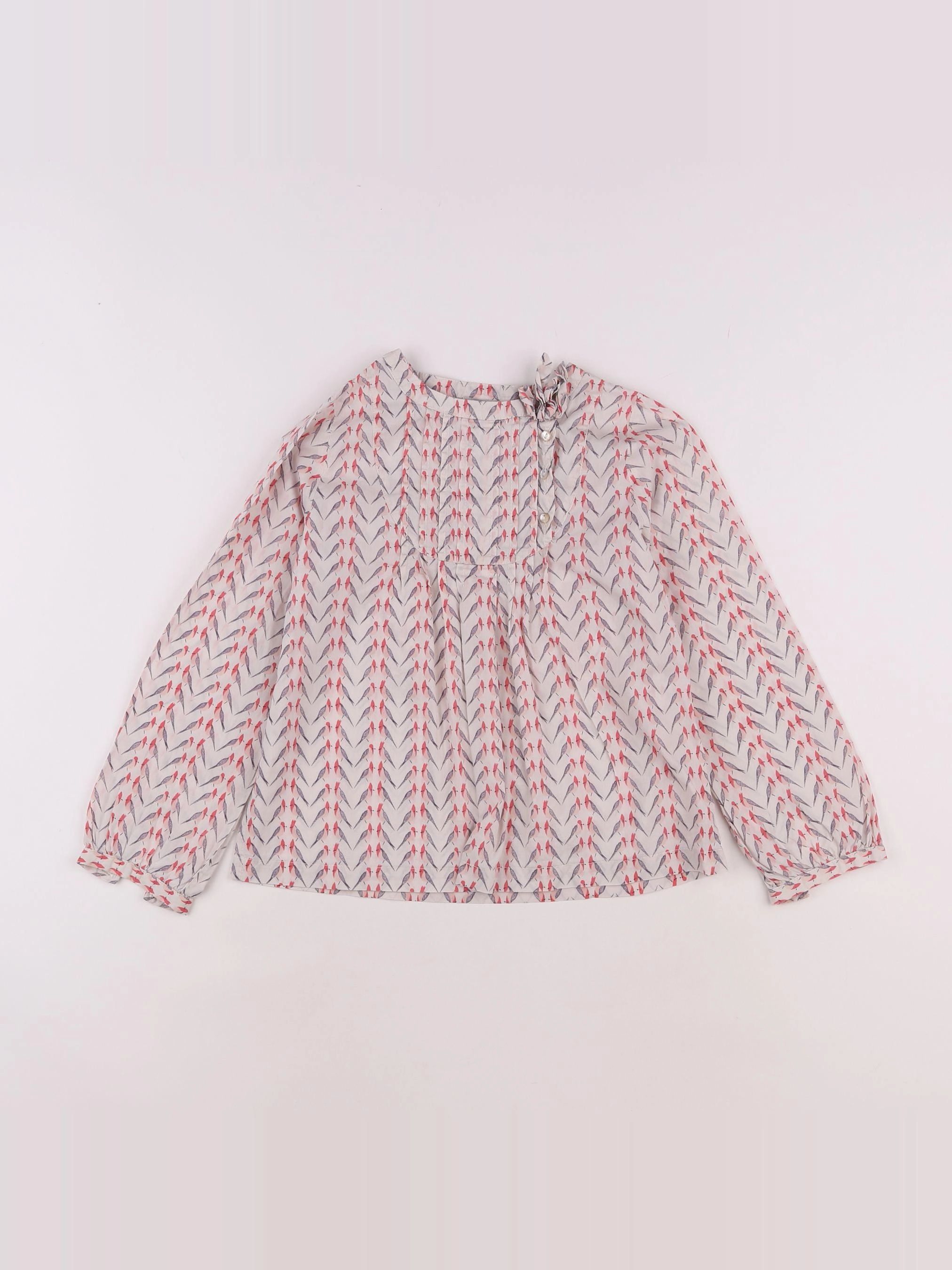 Cyrillus - blouse multicolore - 8 ans