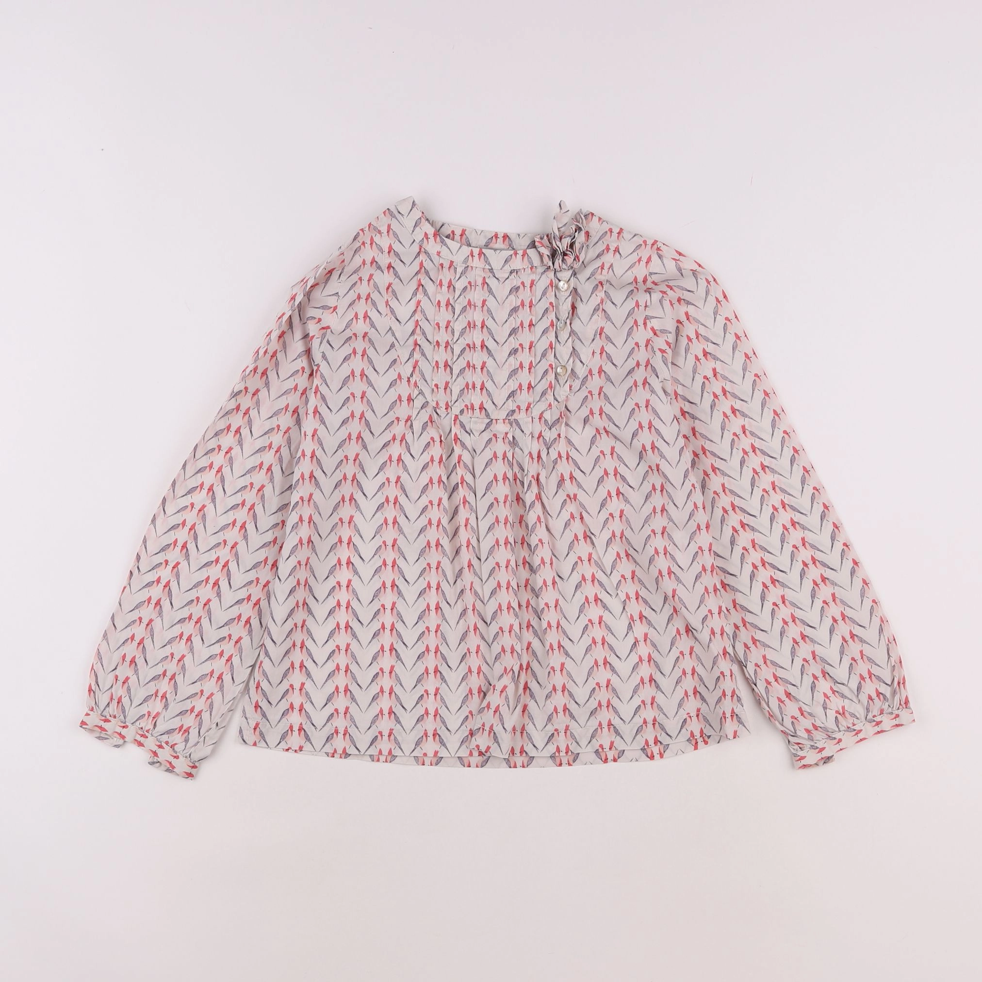 Cyrillus - blouse multicolore - 8 ans