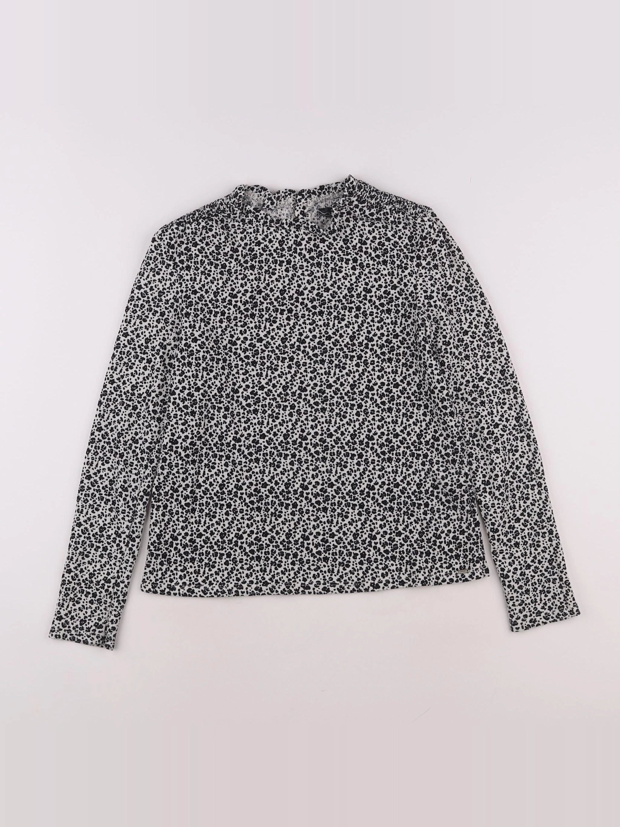 IKKS - blouse noir - 12 ans