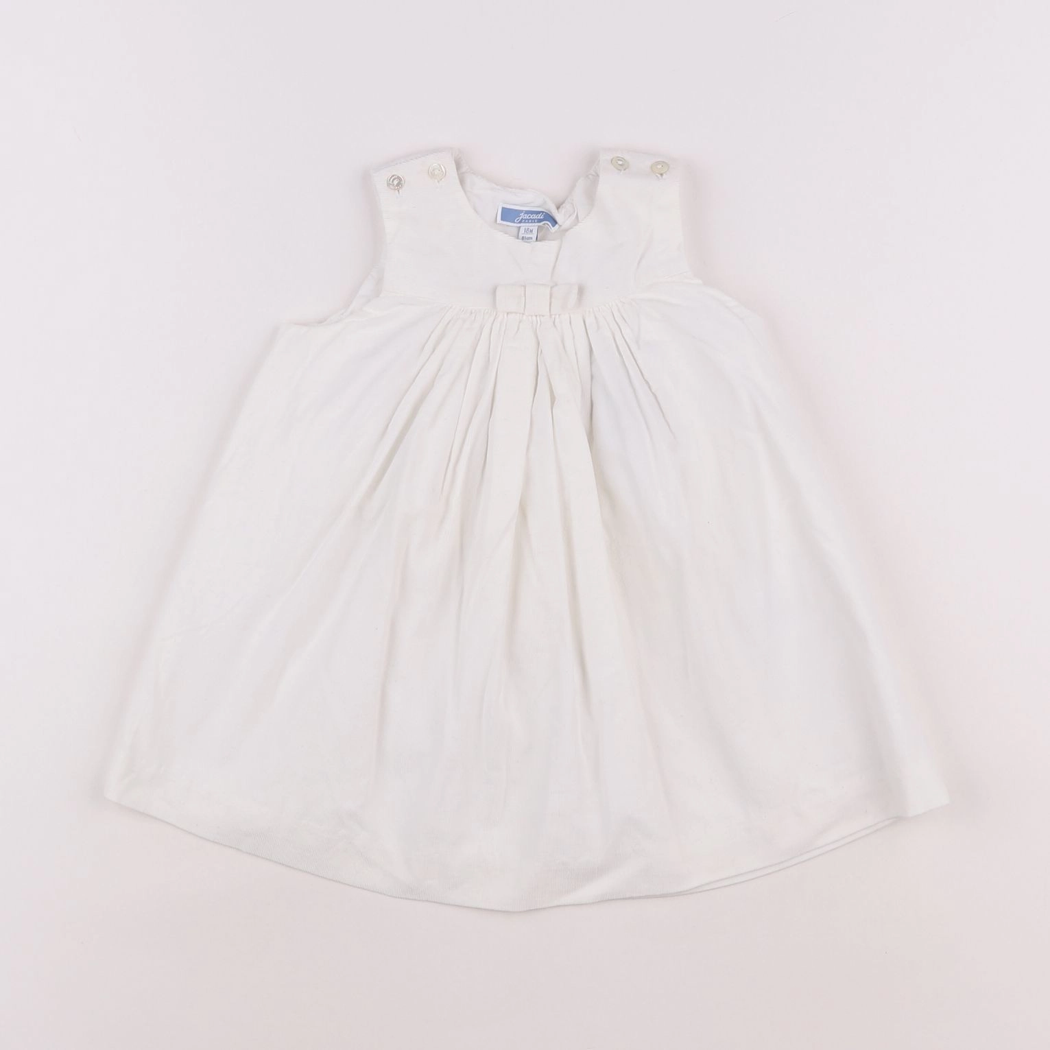 Jacadi - robe blanc - 18 mois