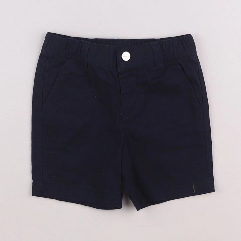 Jacadi - short bleu - 12 mois