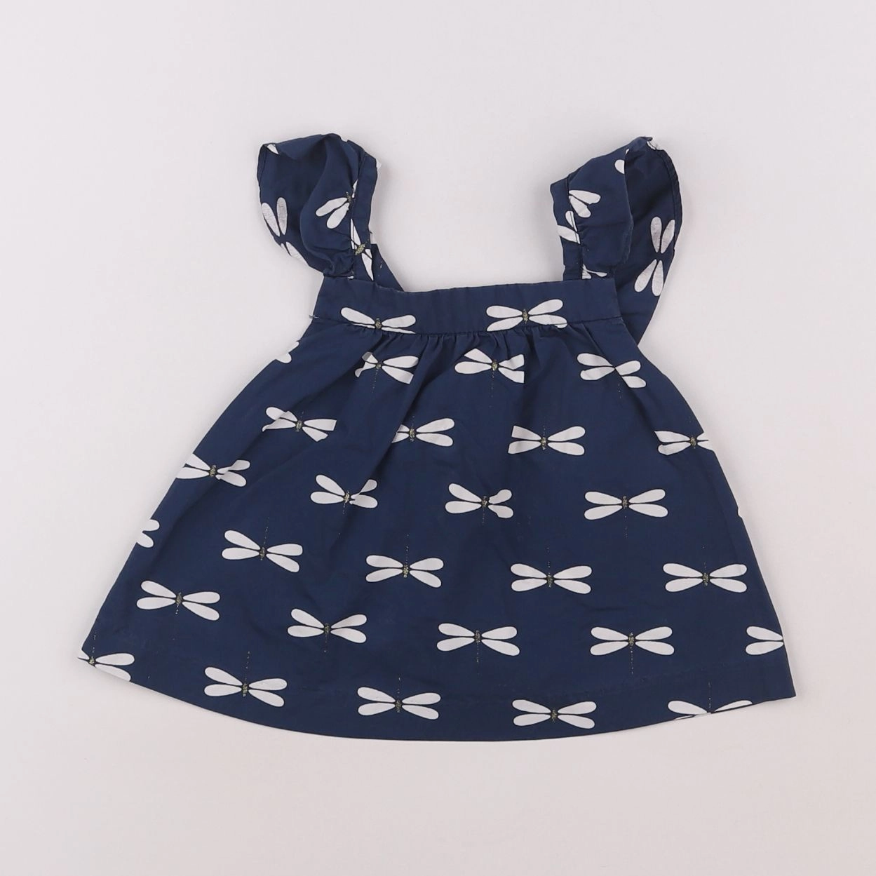Jacadi - blouse bleu - 18 mois