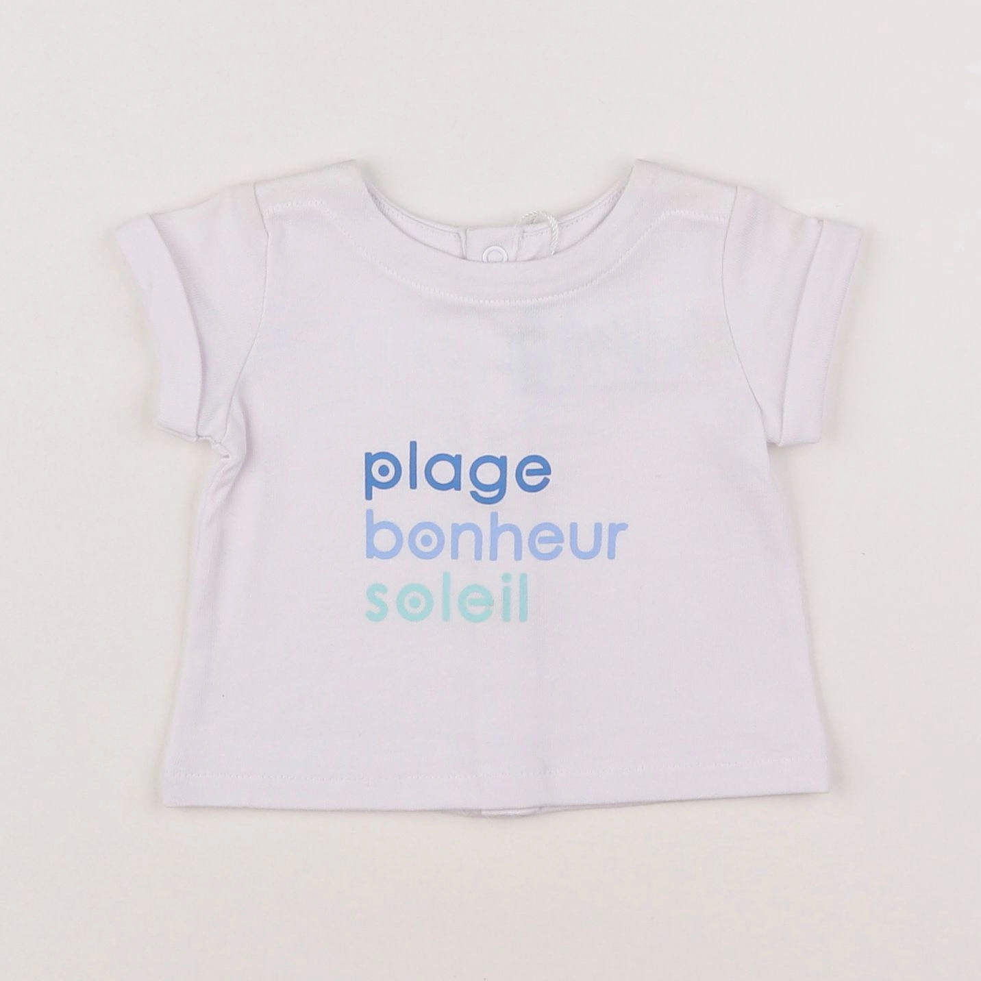 Jacadi - tee-shirt blanc - 1 mois