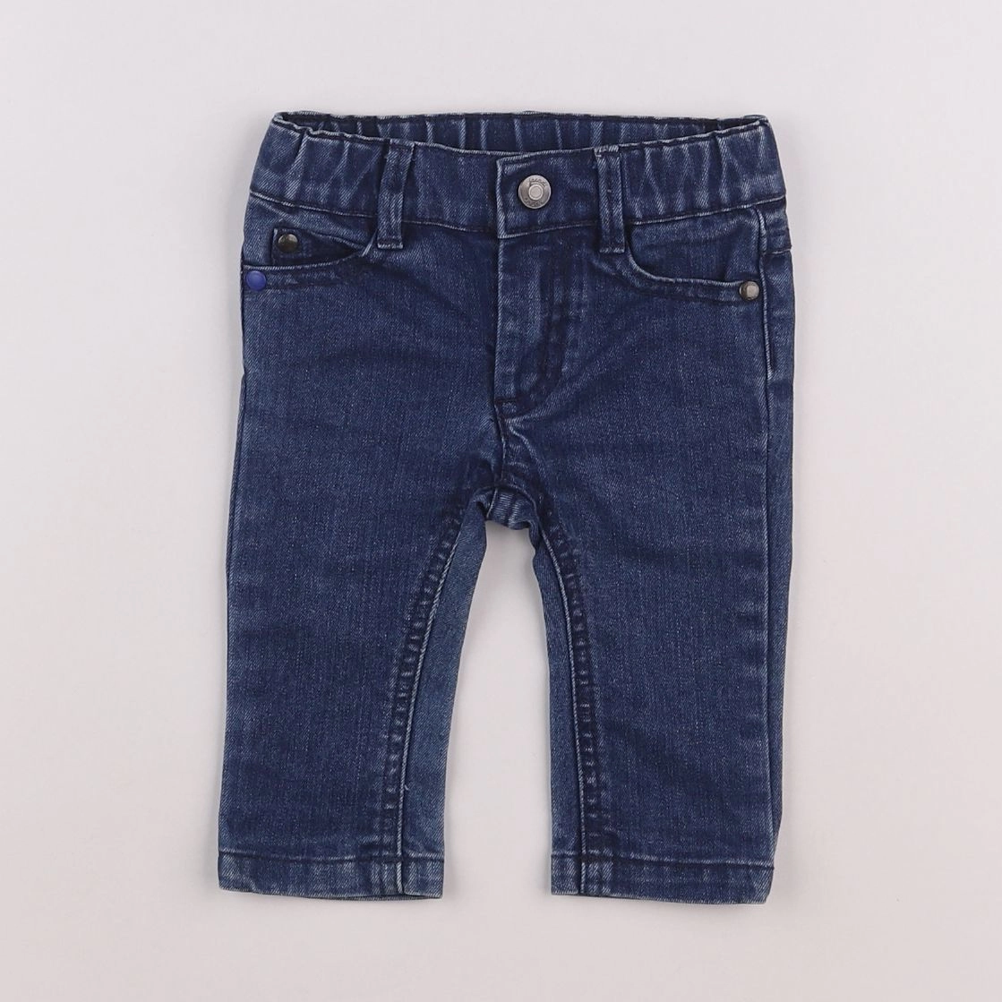 Jacadi - jean bleu - 6 mois