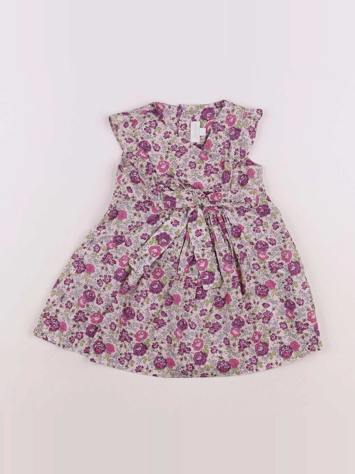 Jacadi - robe liberty multicolore - 12 mois