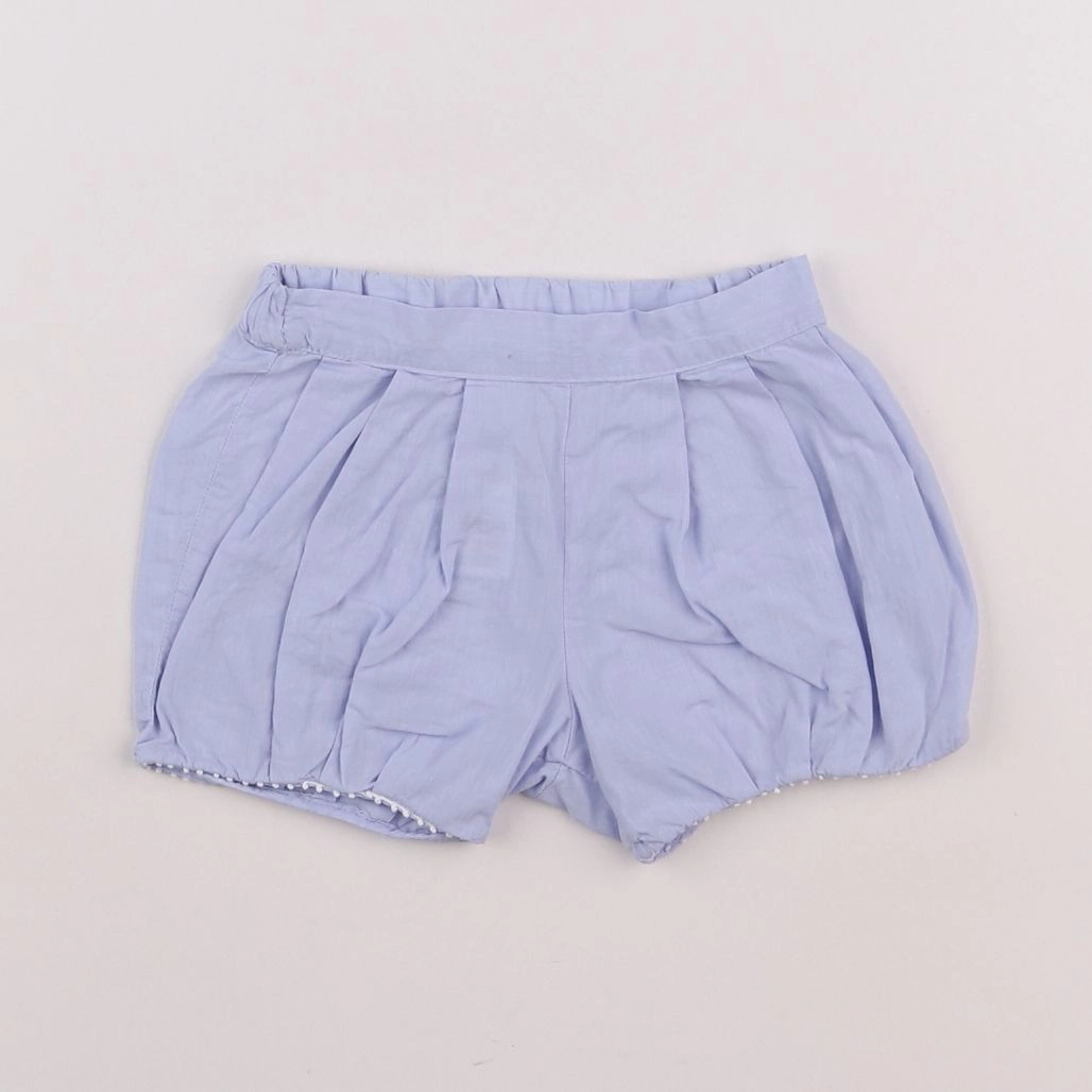 Jacadi - short bleu - 6 mois