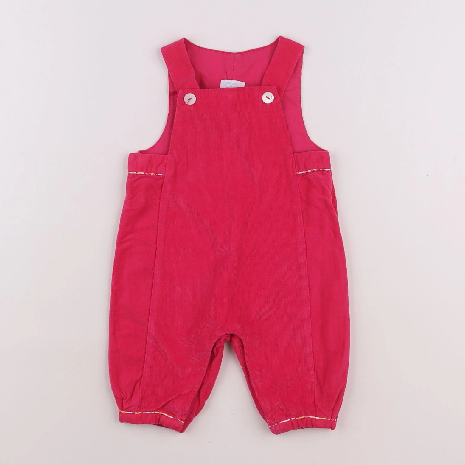 Jacadi - salopette rose - 6 mois